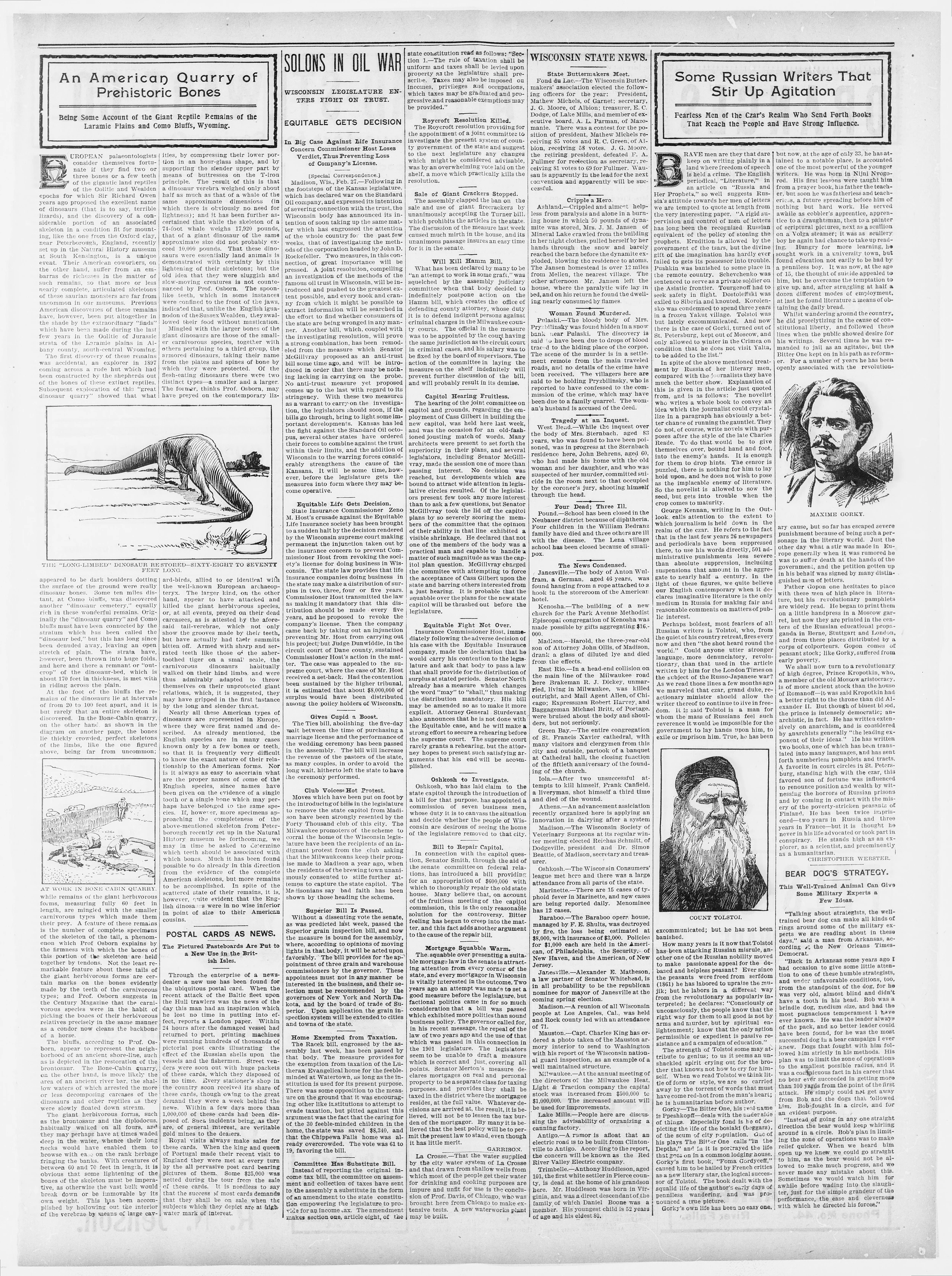 Image 3 of River Falls journal (River Falls, Pierce County, Wis.), March 2, 1905