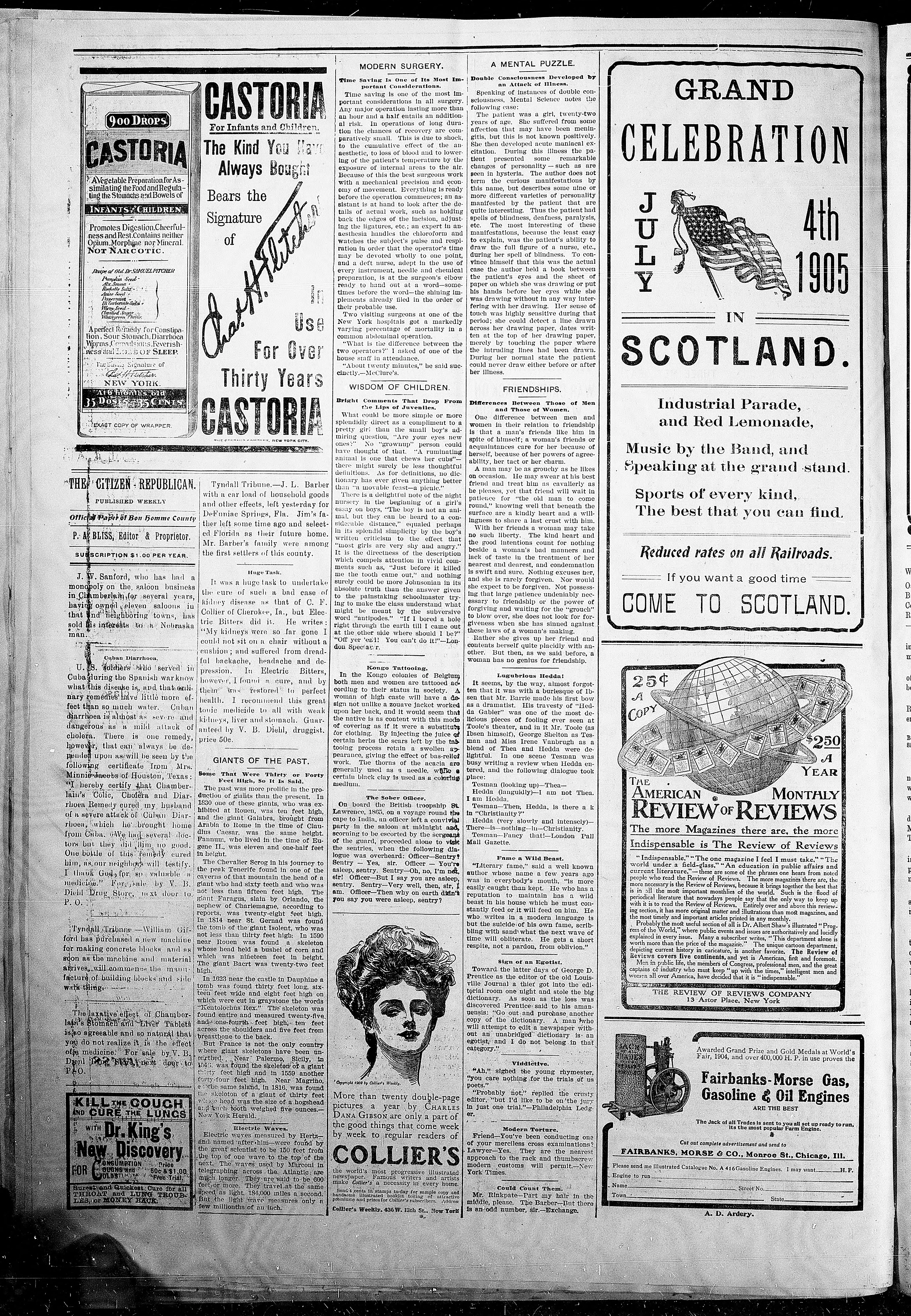 Image 4 of The citizen-Republican (Scotland, Bon Homme County, S.D.), June 15, 1905