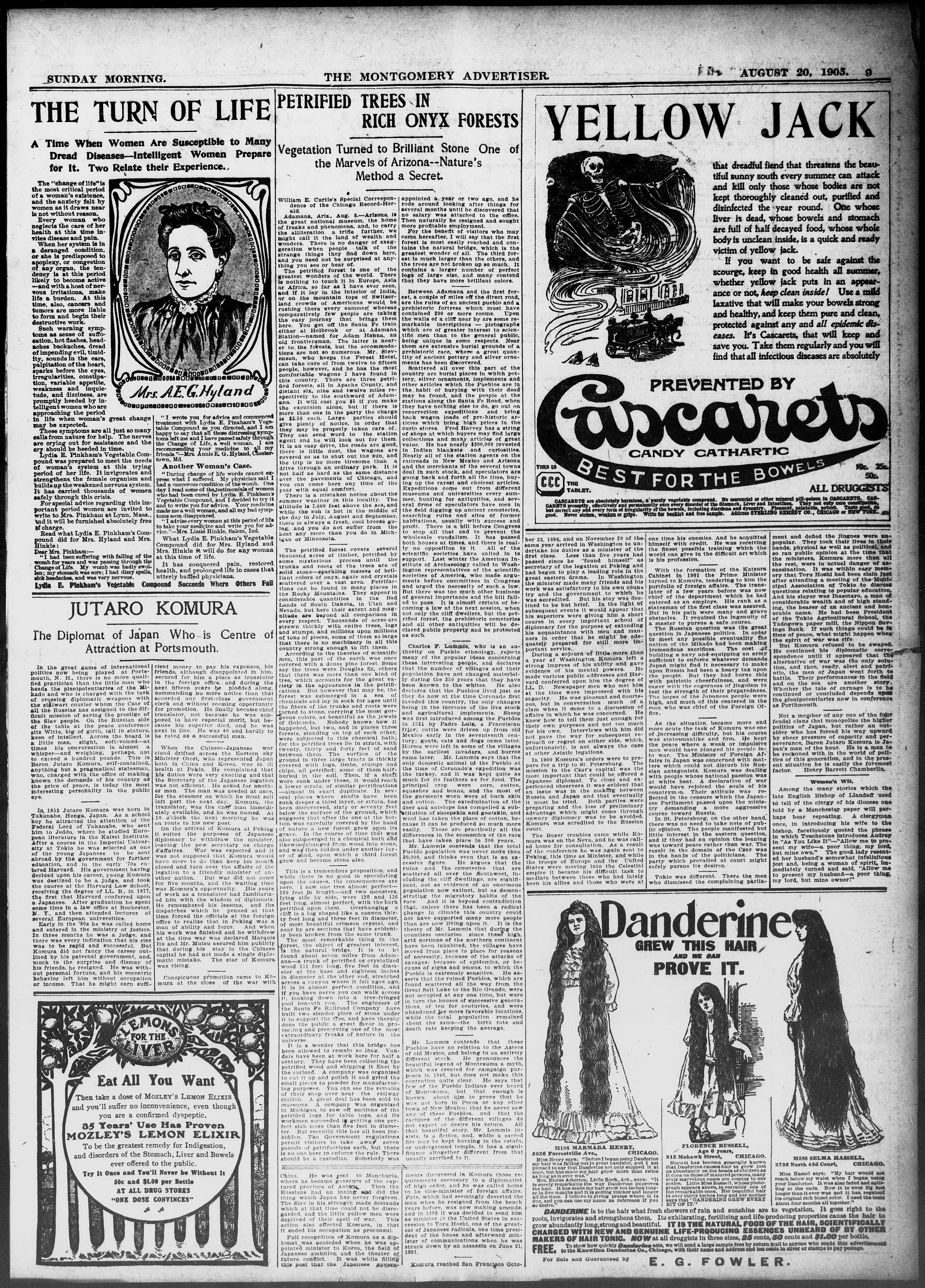 Image 9 of The Montgomery advertiser (Montgomery, Ala.), August 20, 1905