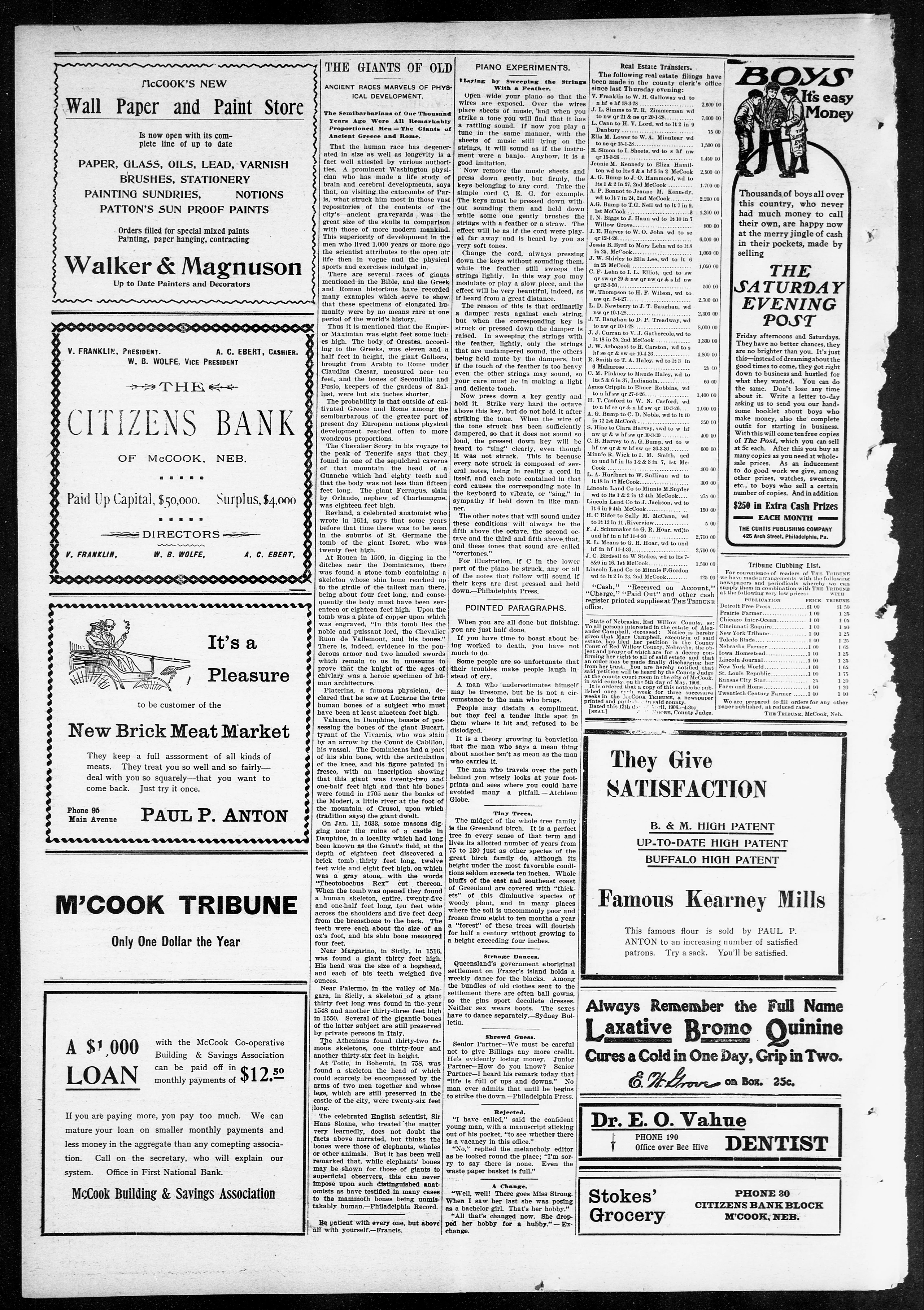 Image 2 of The McCook tribune (McCook, Neb.), April 20, 1906