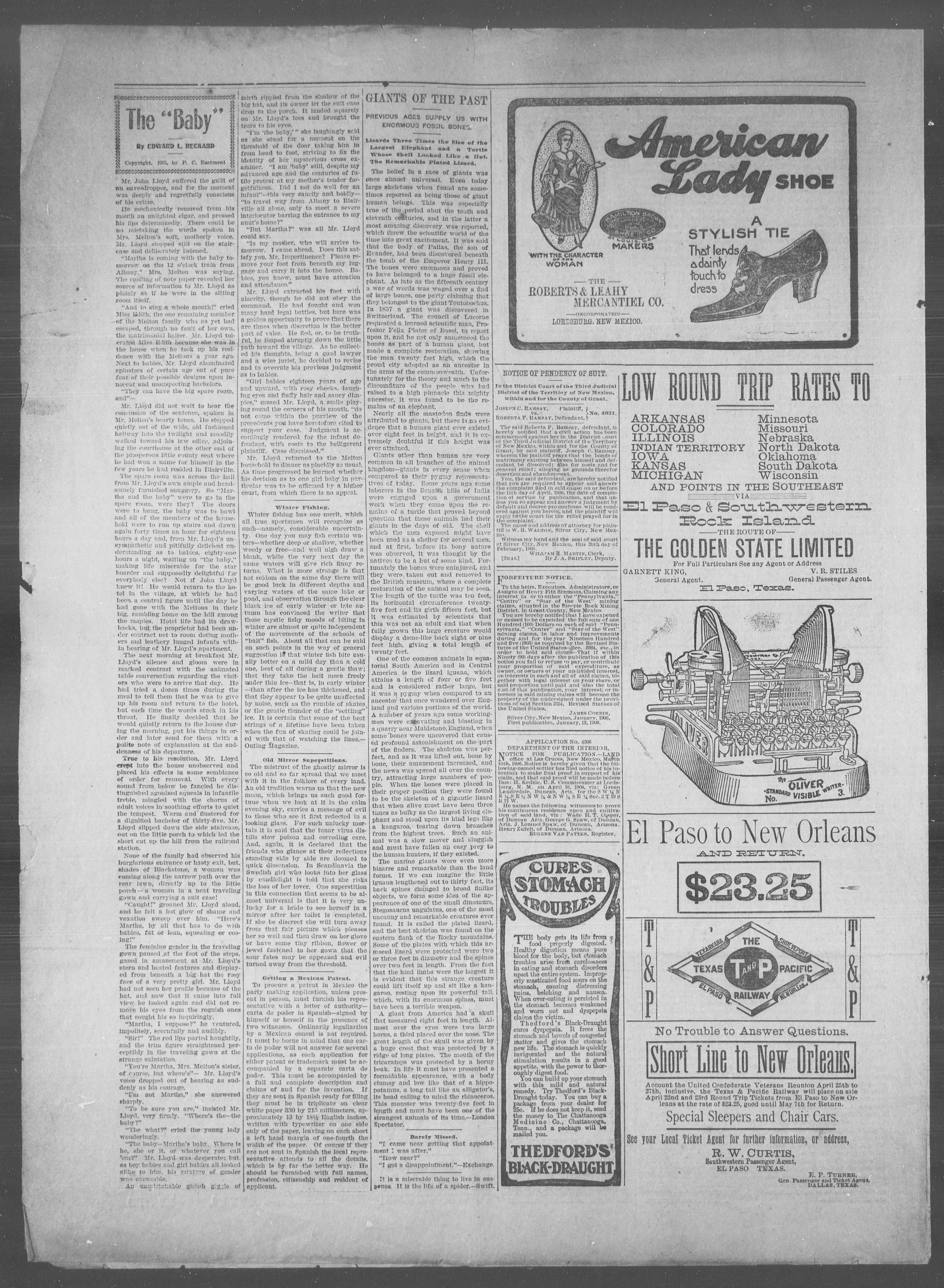 Image 4 of Western liberal (Lordsburg, N.M.), April 20, 1906