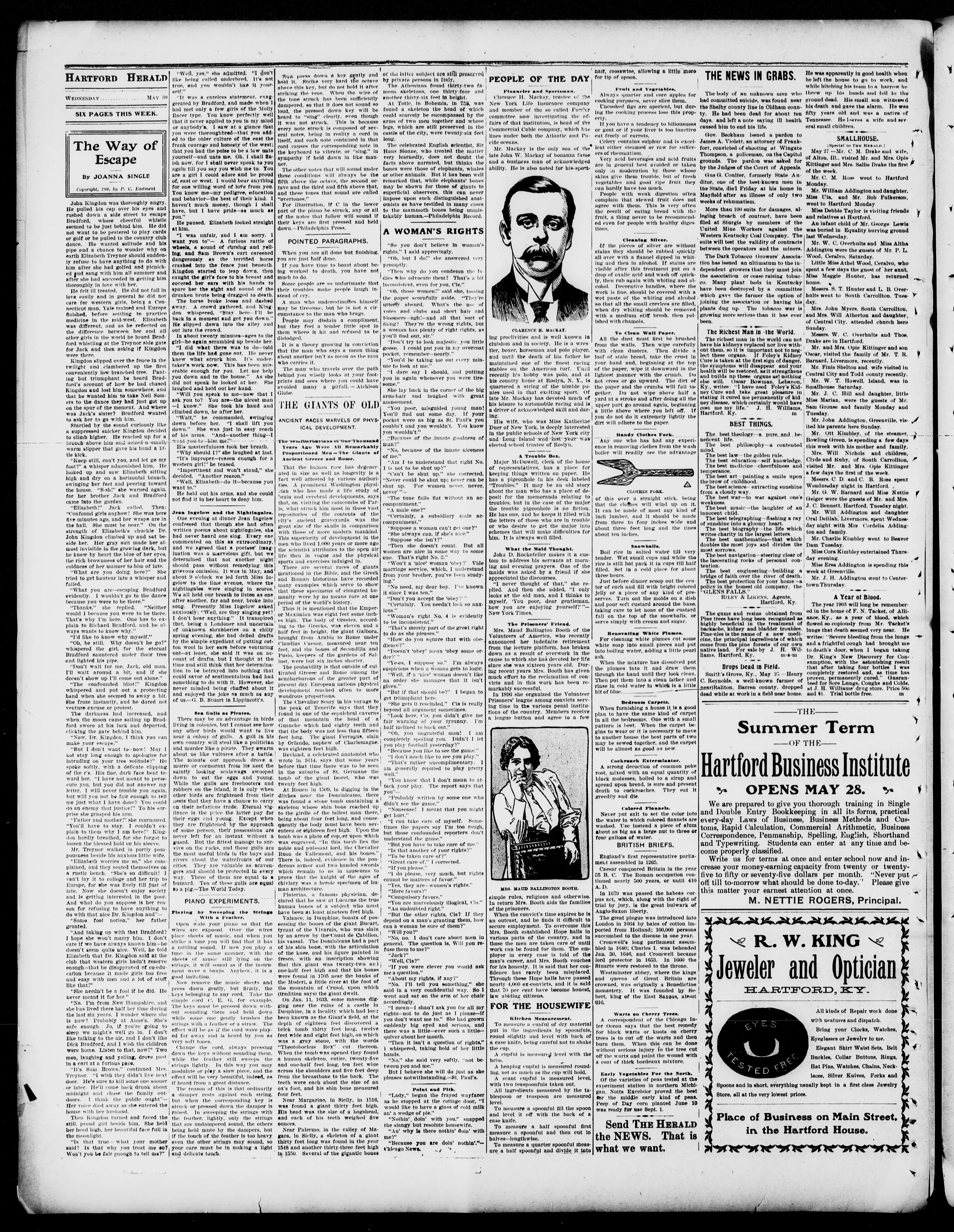 Image 4 of The Hartford herald (Hartford, Ky.), May 30, 1906