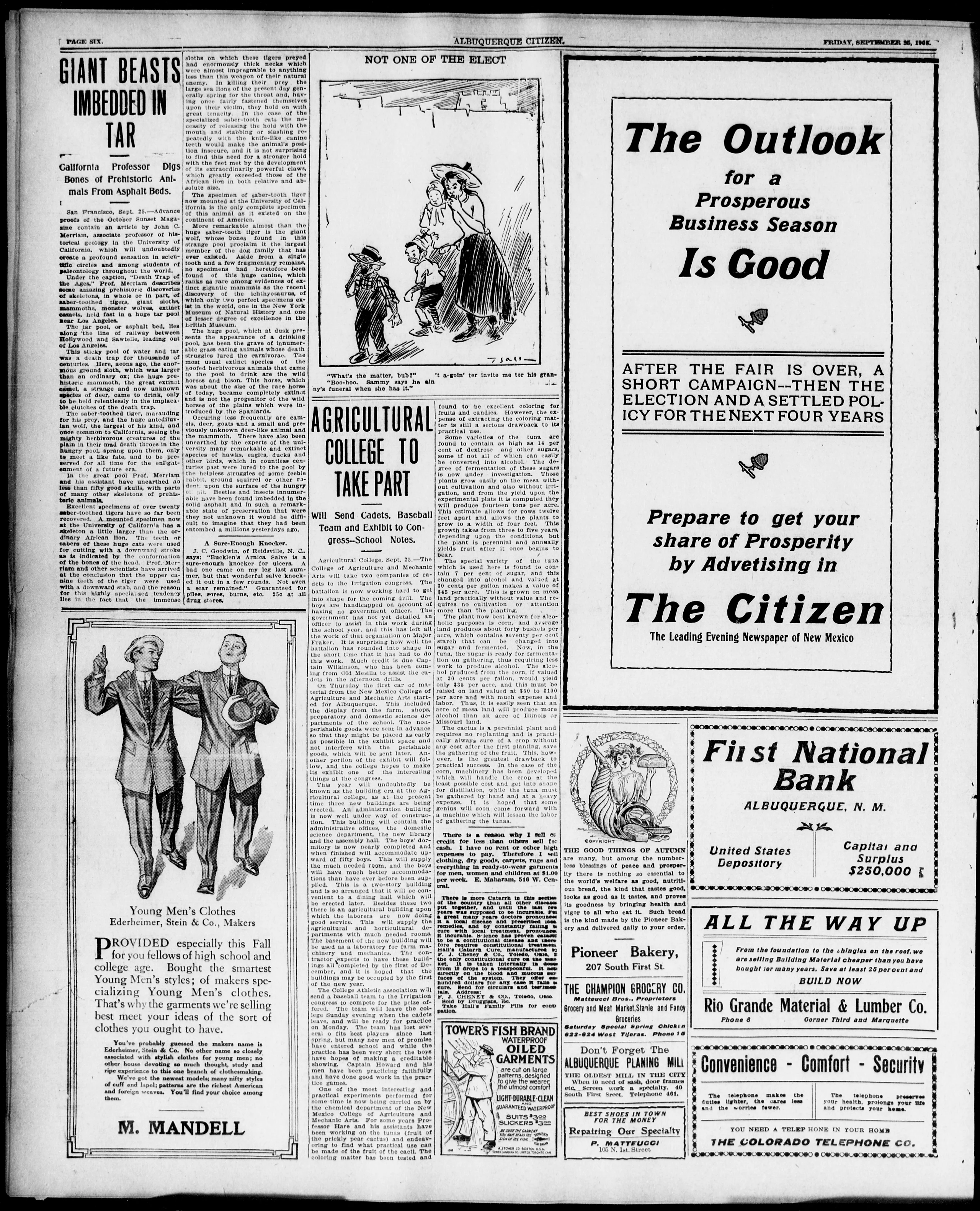 Image 6 of Albuquerque citizen (Albuquerque, N.M.), September 25, 1908