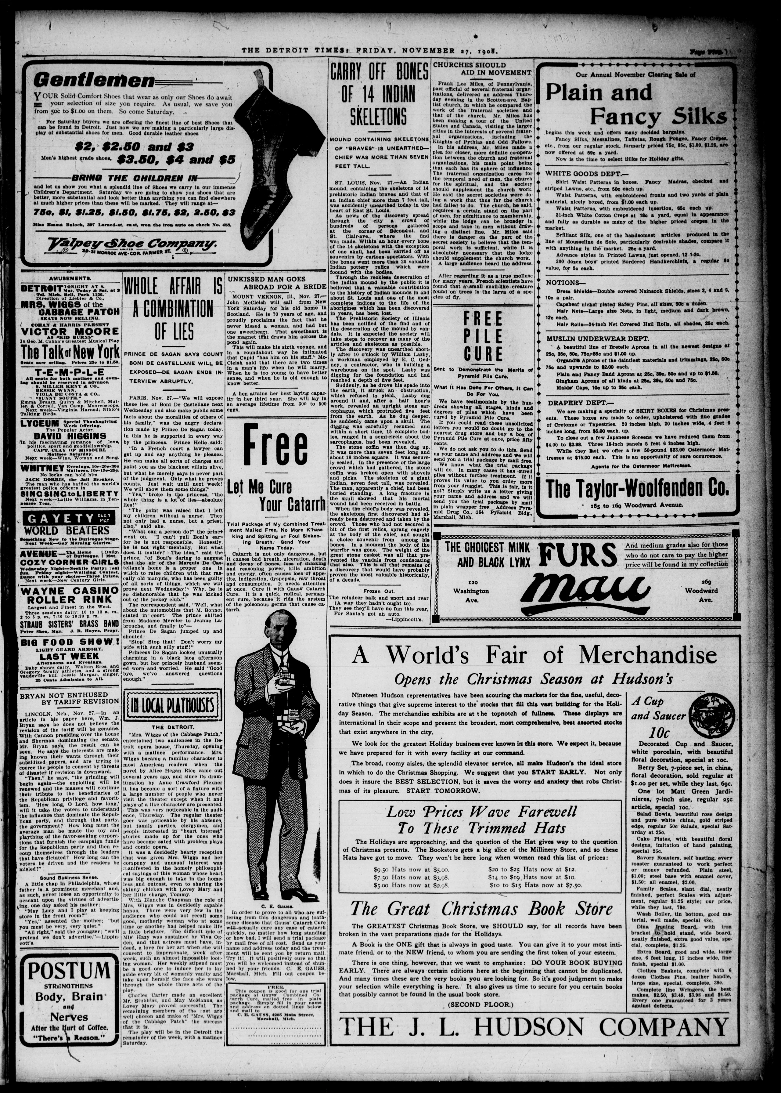 Image 5 of The Detroit times (Detroit, Mich.), November 27, 1908, (LAST EDITION)