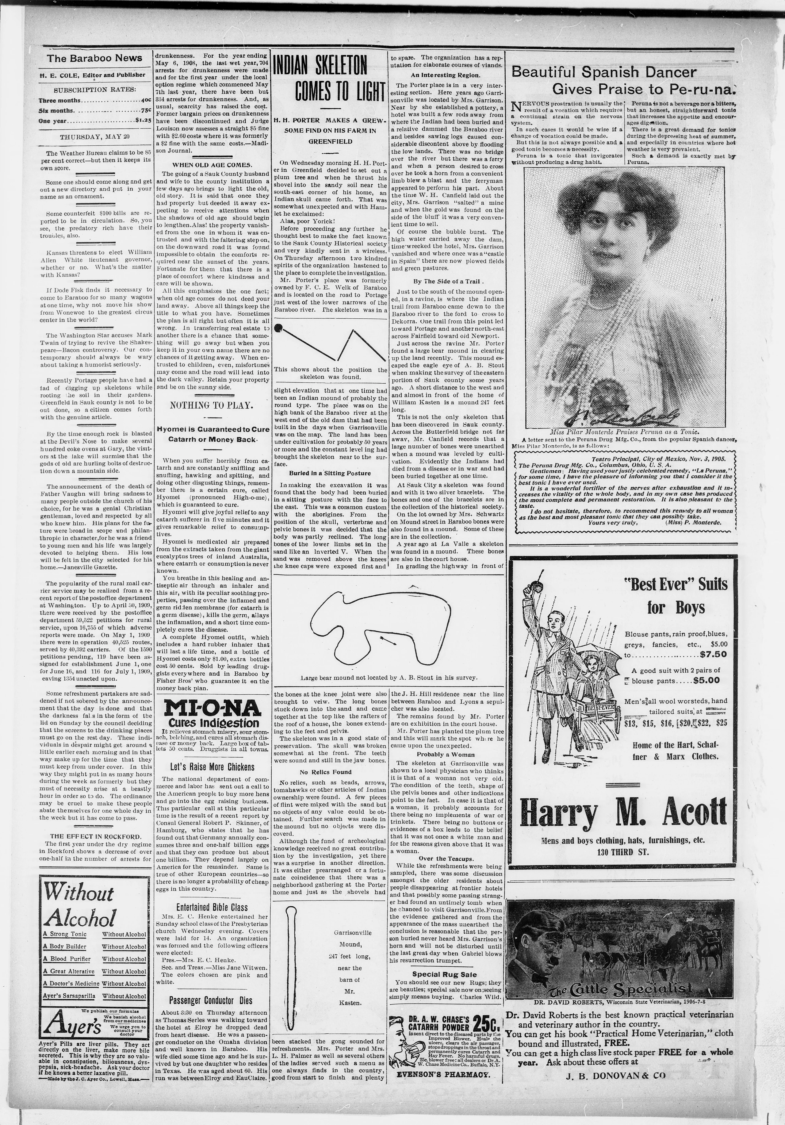 Image 6 of The Baraboo news (Baraboo, Wis.), May 20, 1909
