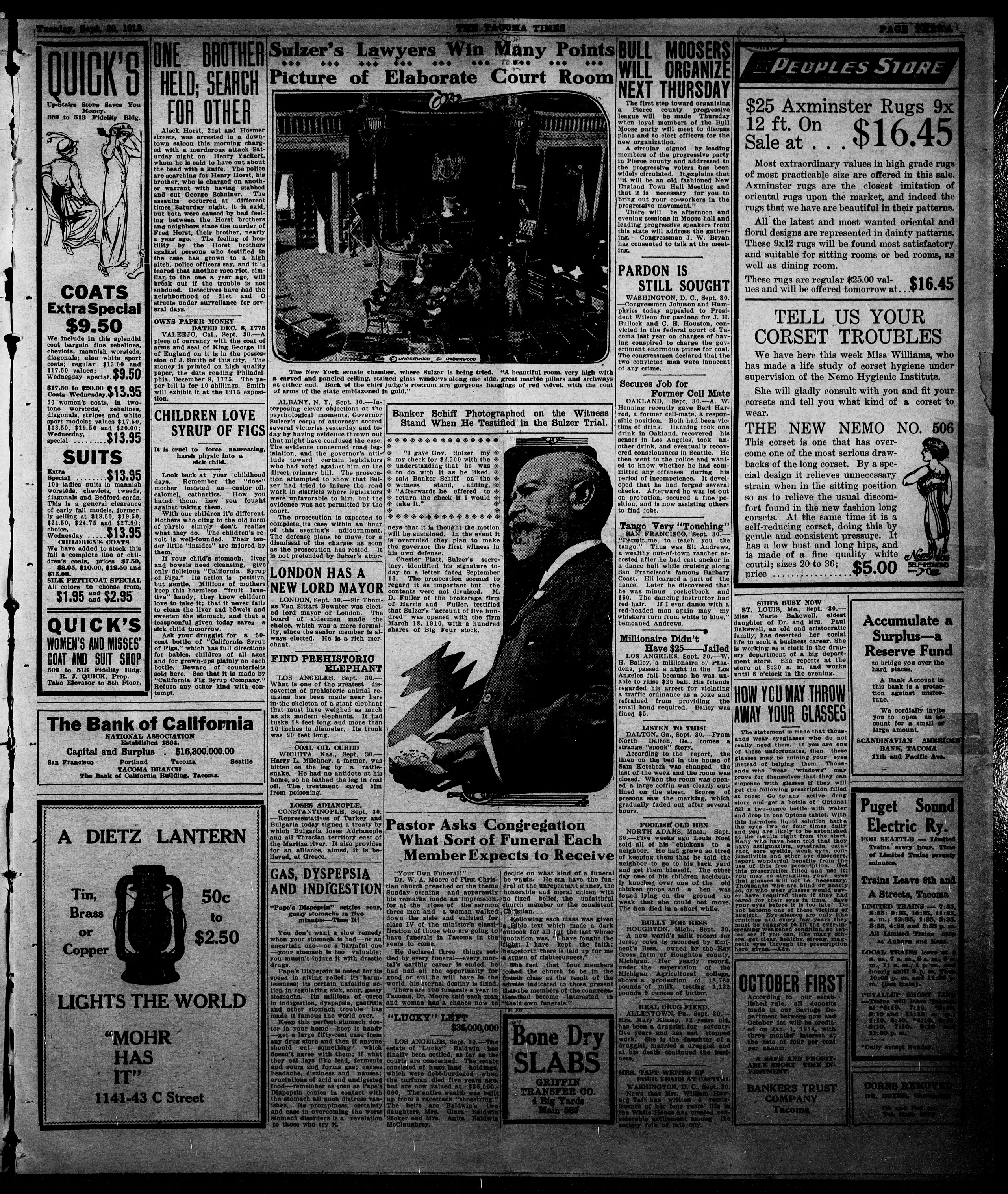 Image 3 of The Tacoma times (Tacoma, Wash.), September 30, 1913