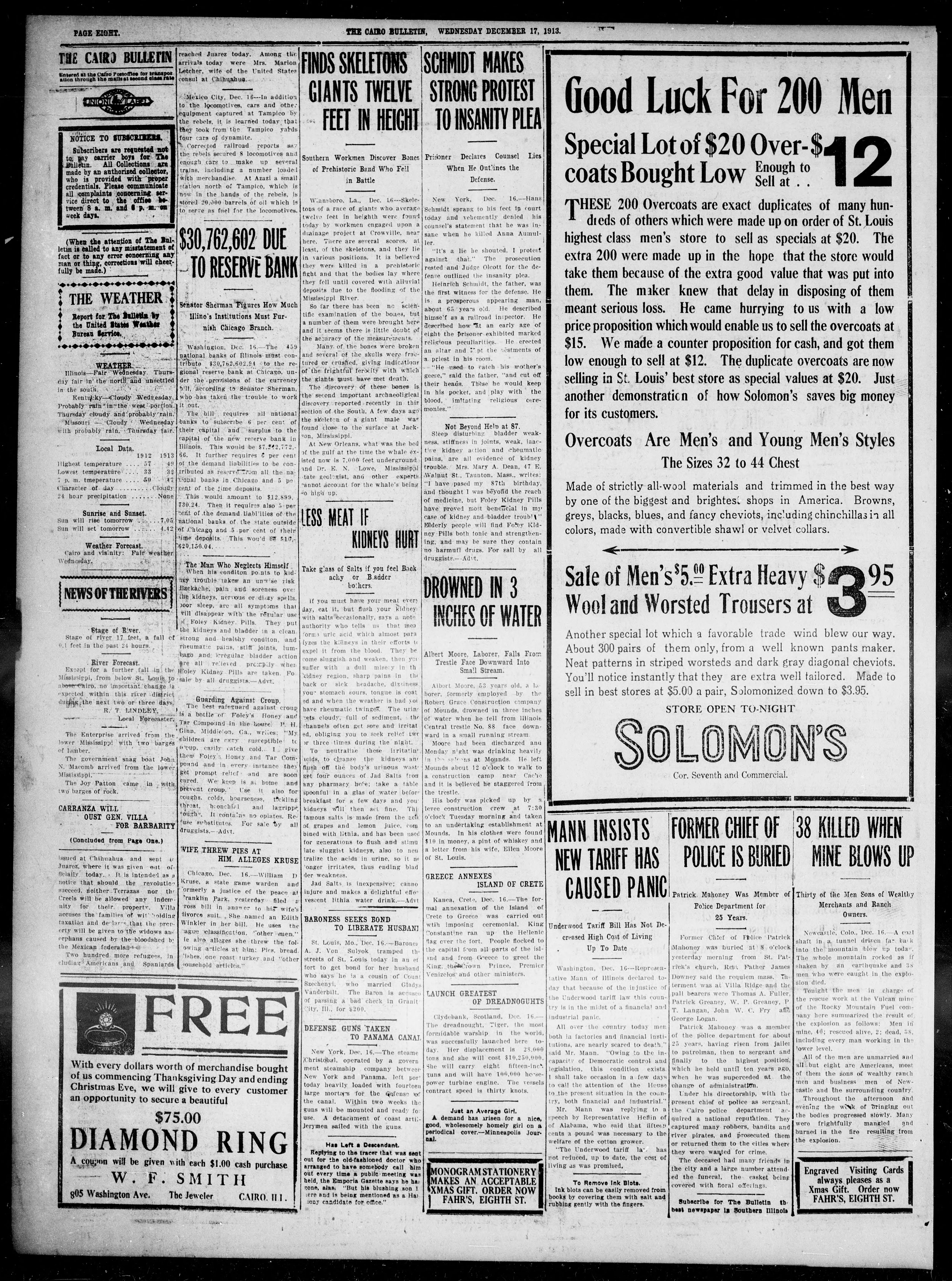 Image 8 of The Cairo bulletin (Cairo, Ill.), December 17, 1913