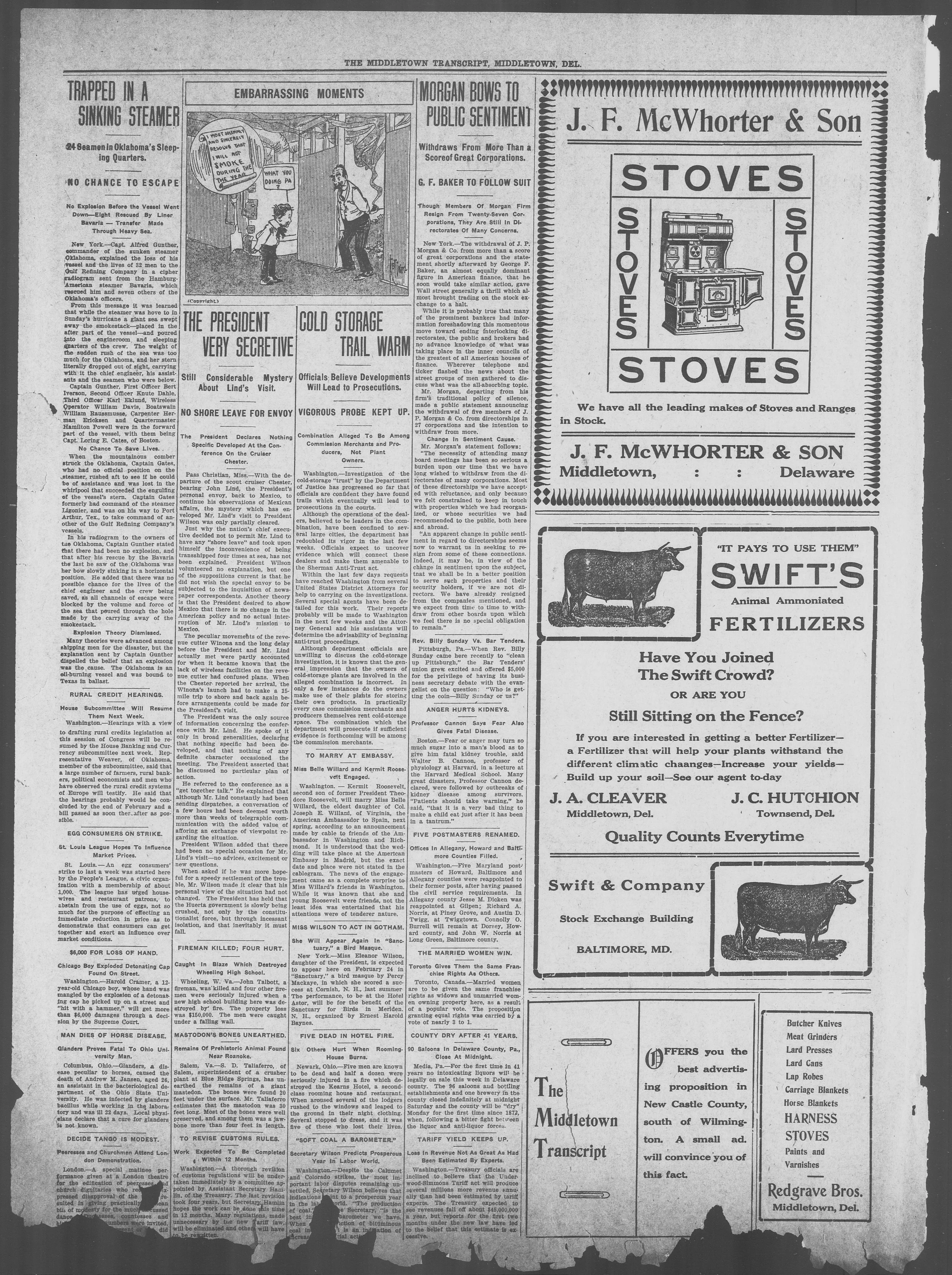 Image 2 of Middletown transcript (Middletown, Del.), January 10, 1914