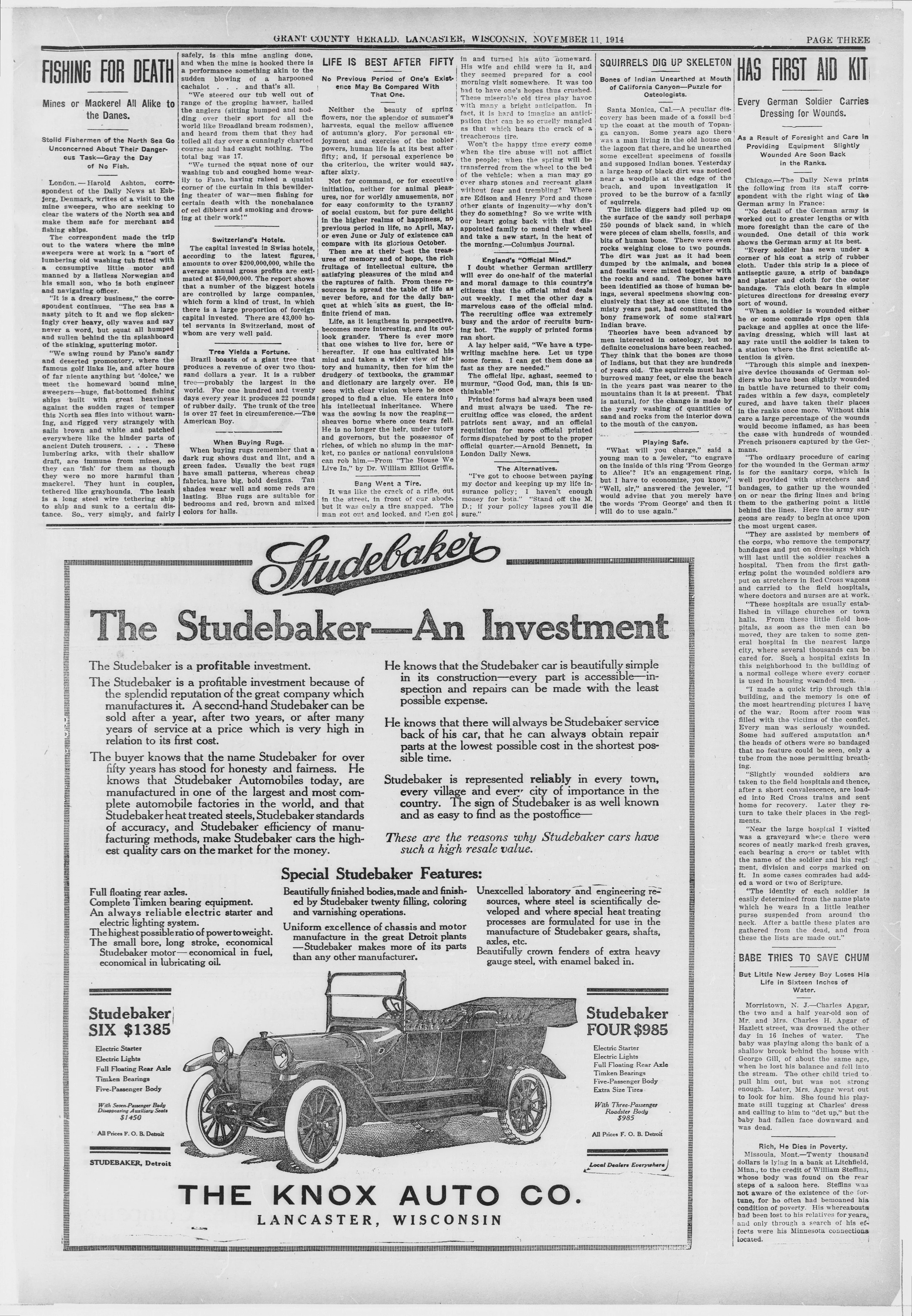 Image 3 of Grant County herald (Lancaster, Wis.), November 11, 1914
