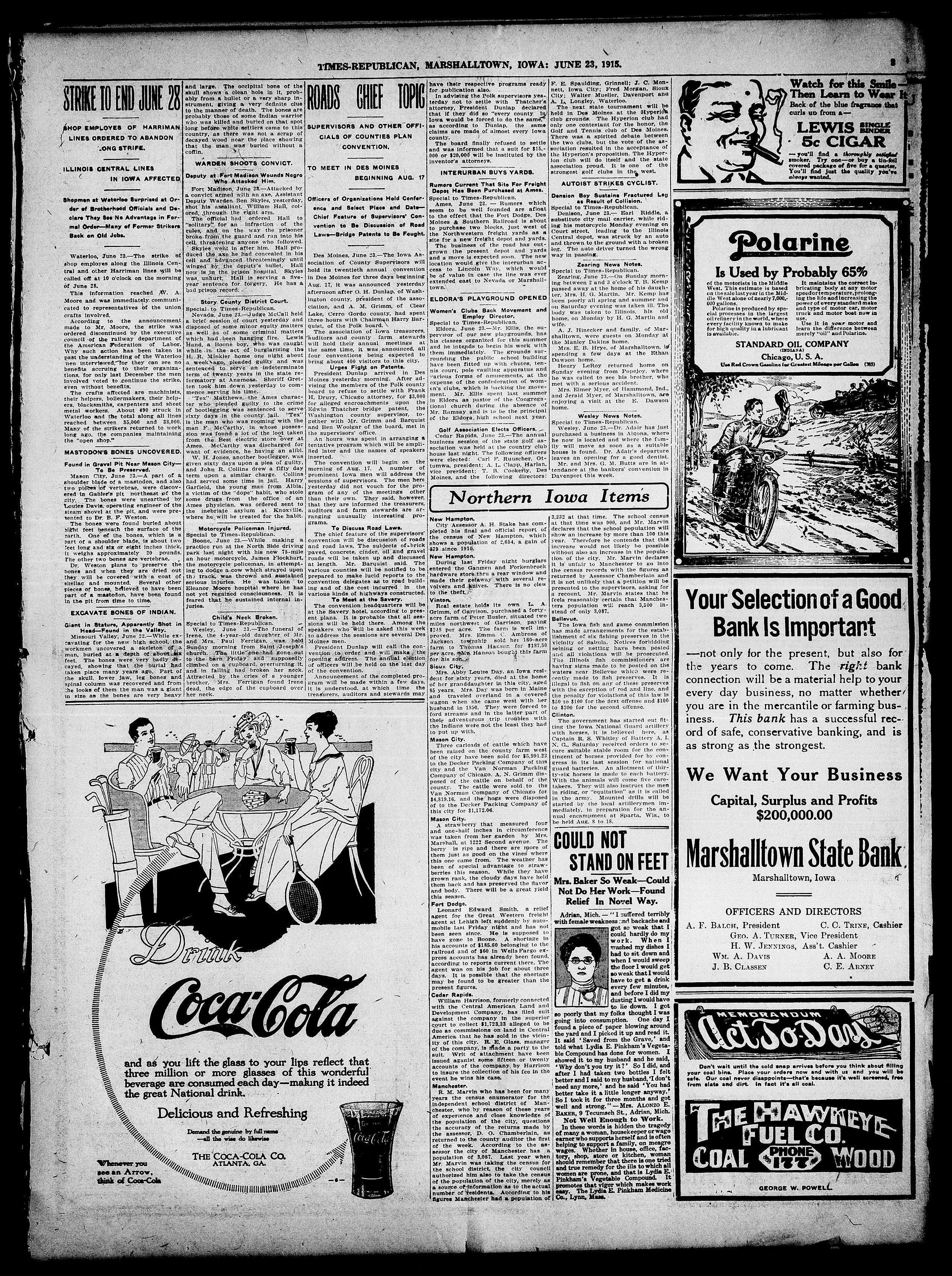Image 3 of Evening times-Republican (Marshalltown, Iowa), June 23, 1915
