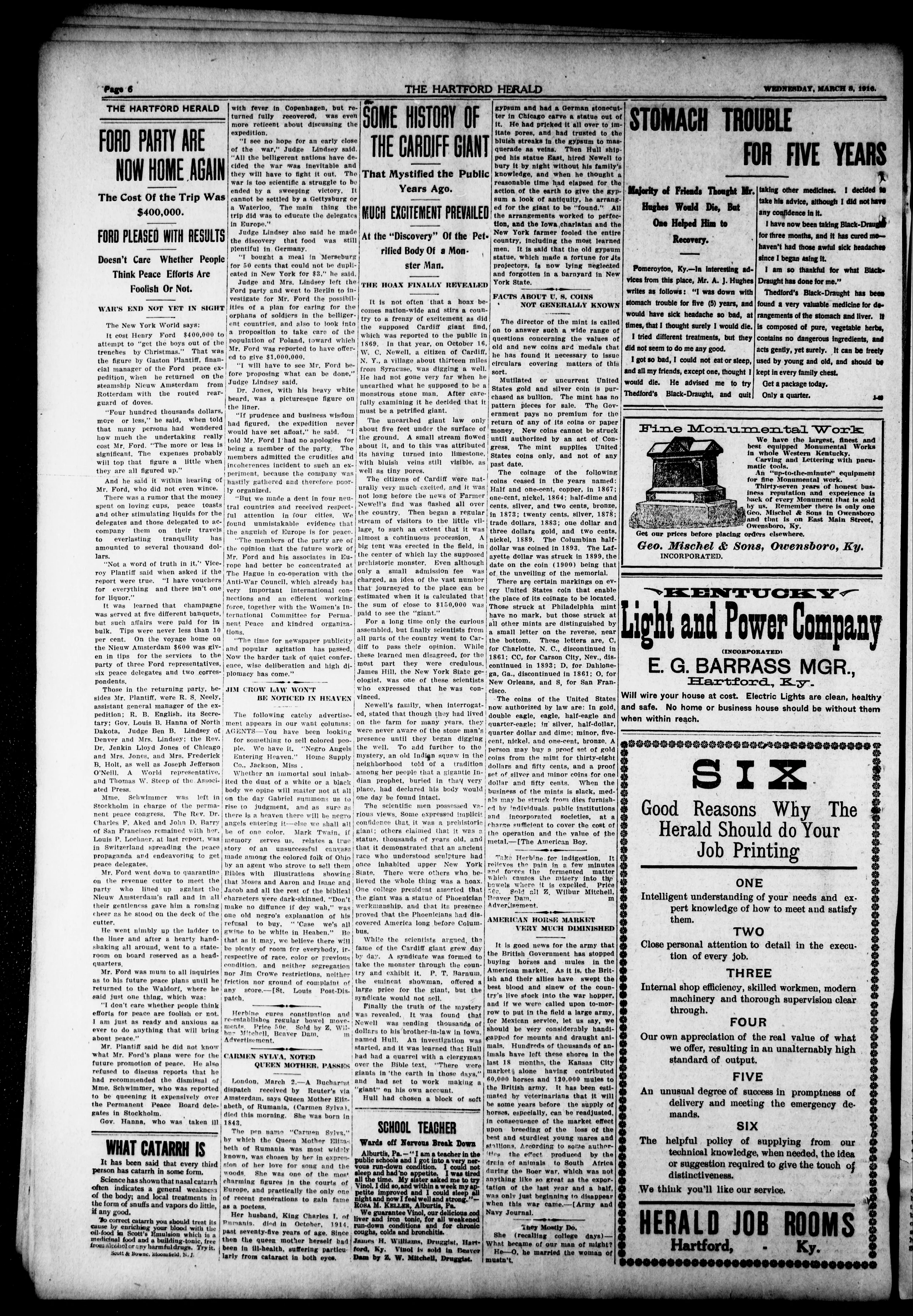 Image 6 of The Hartford herald (Hartford, Ky.), March 8, 1916