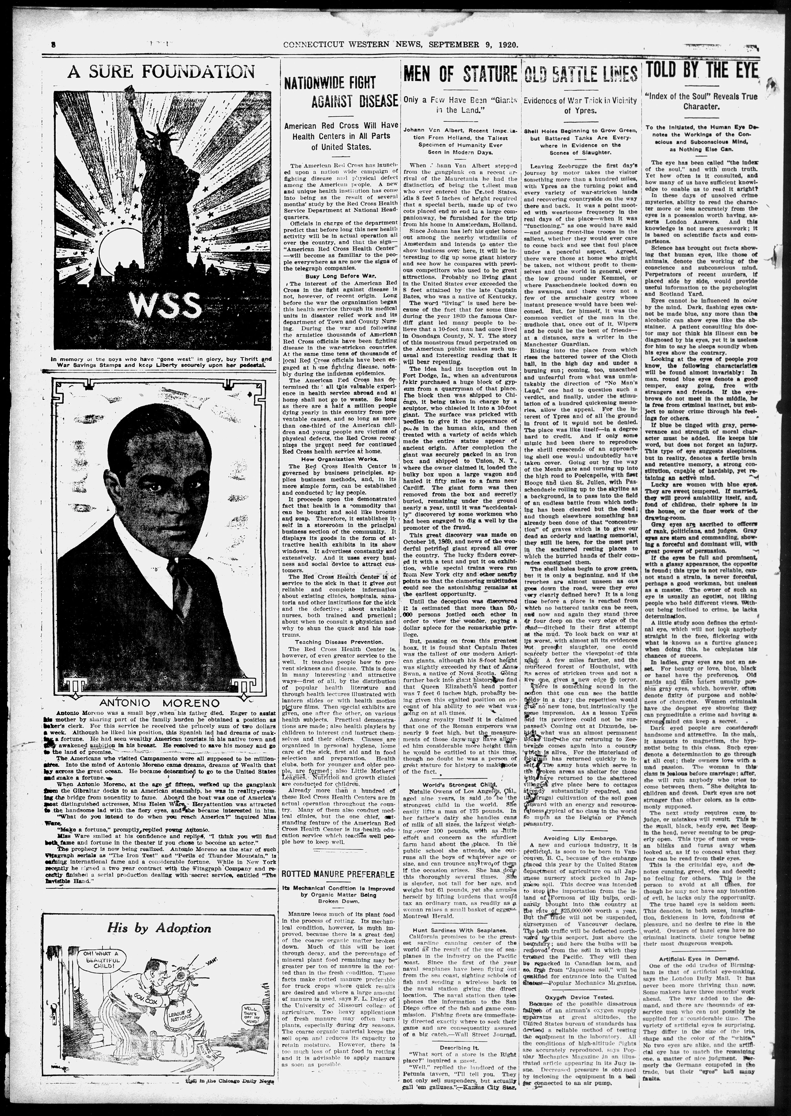 Image 8 of Connecticut western news (Salisbury, Litchfield Co., Conn.), September 9, 1920