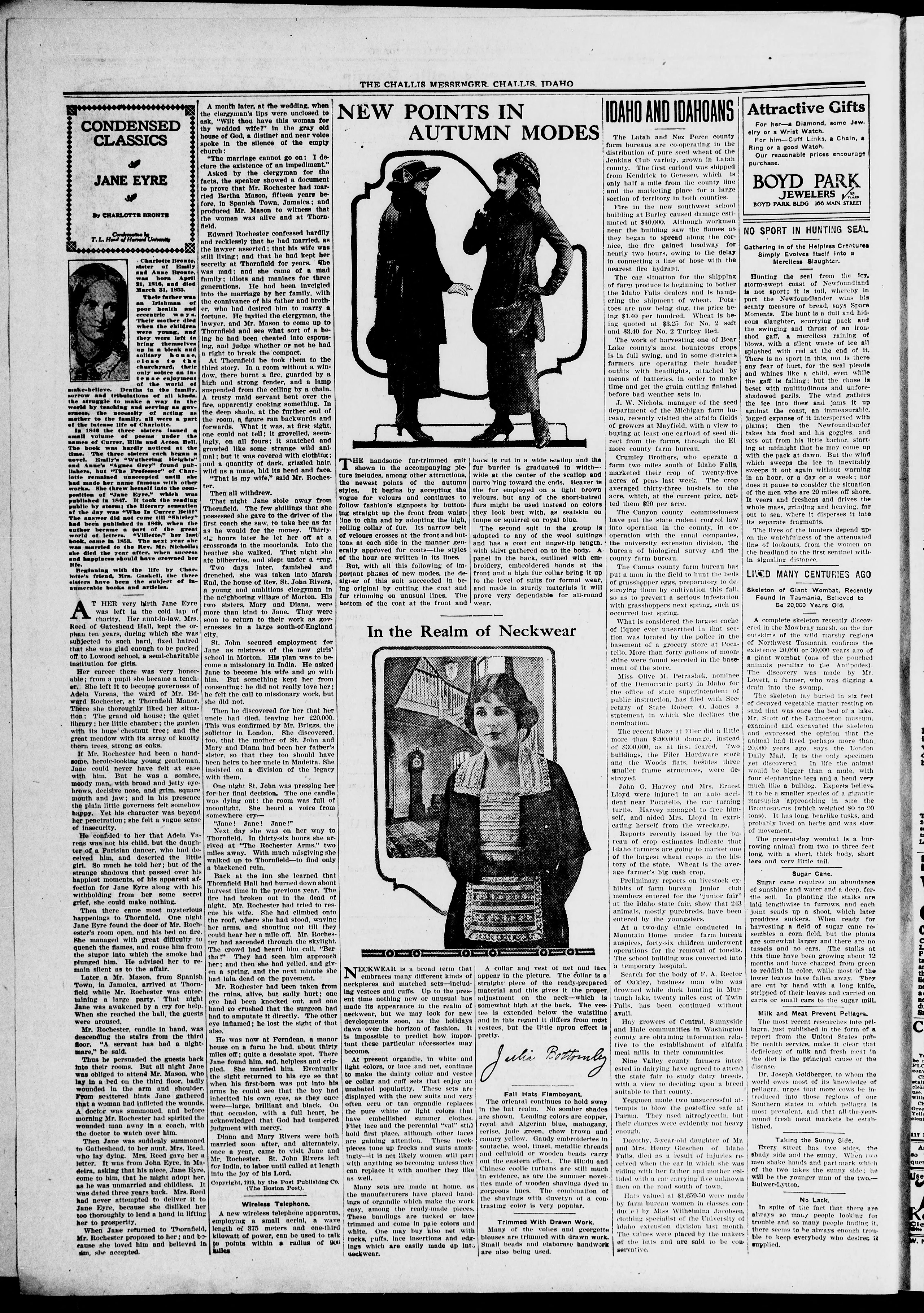 Image 6 of The Challis messenger (Challis, Idaho), October 6, 1920