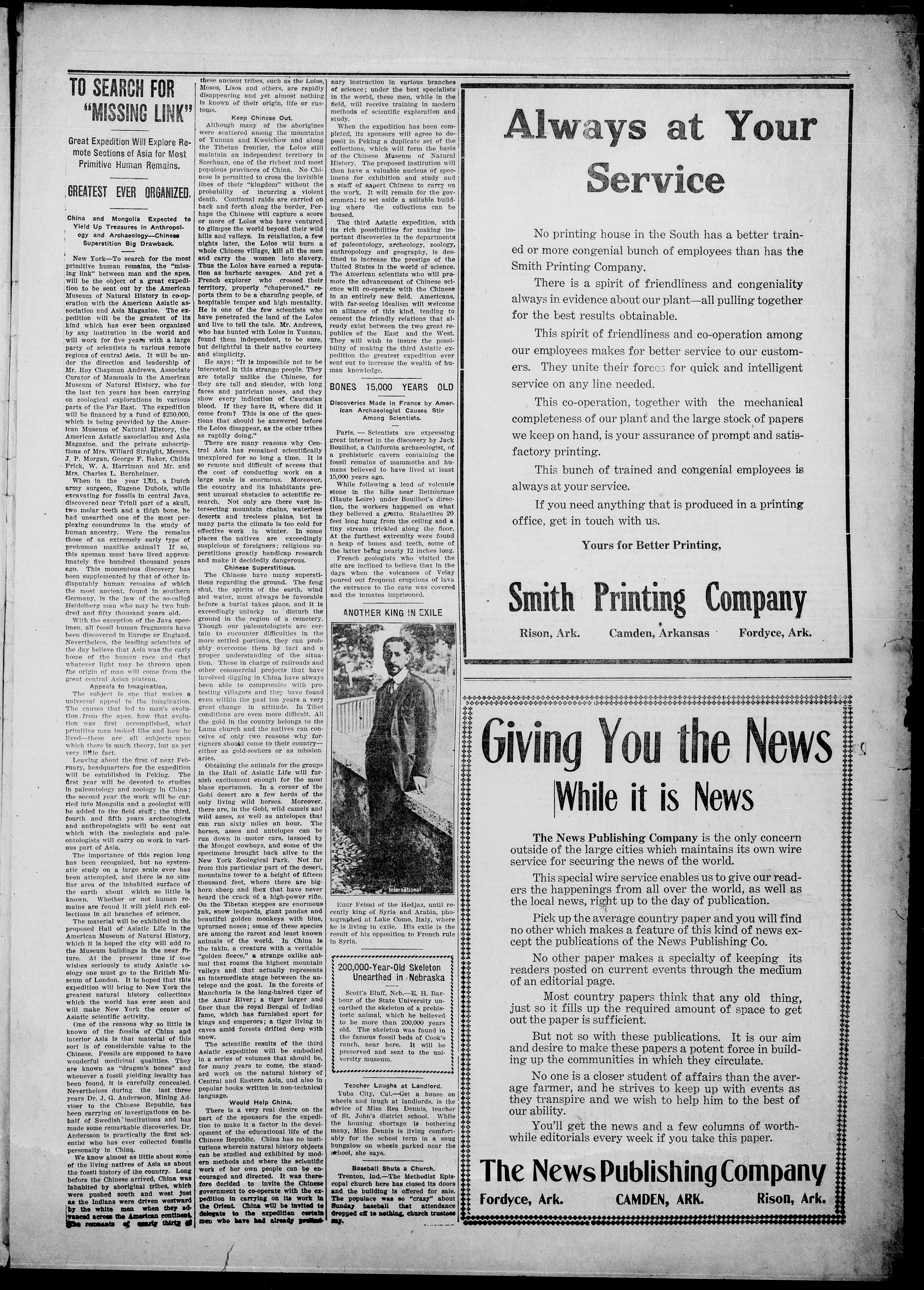Image 3 of Cleveland County herald (Rison, Ark.), November 25, 1920