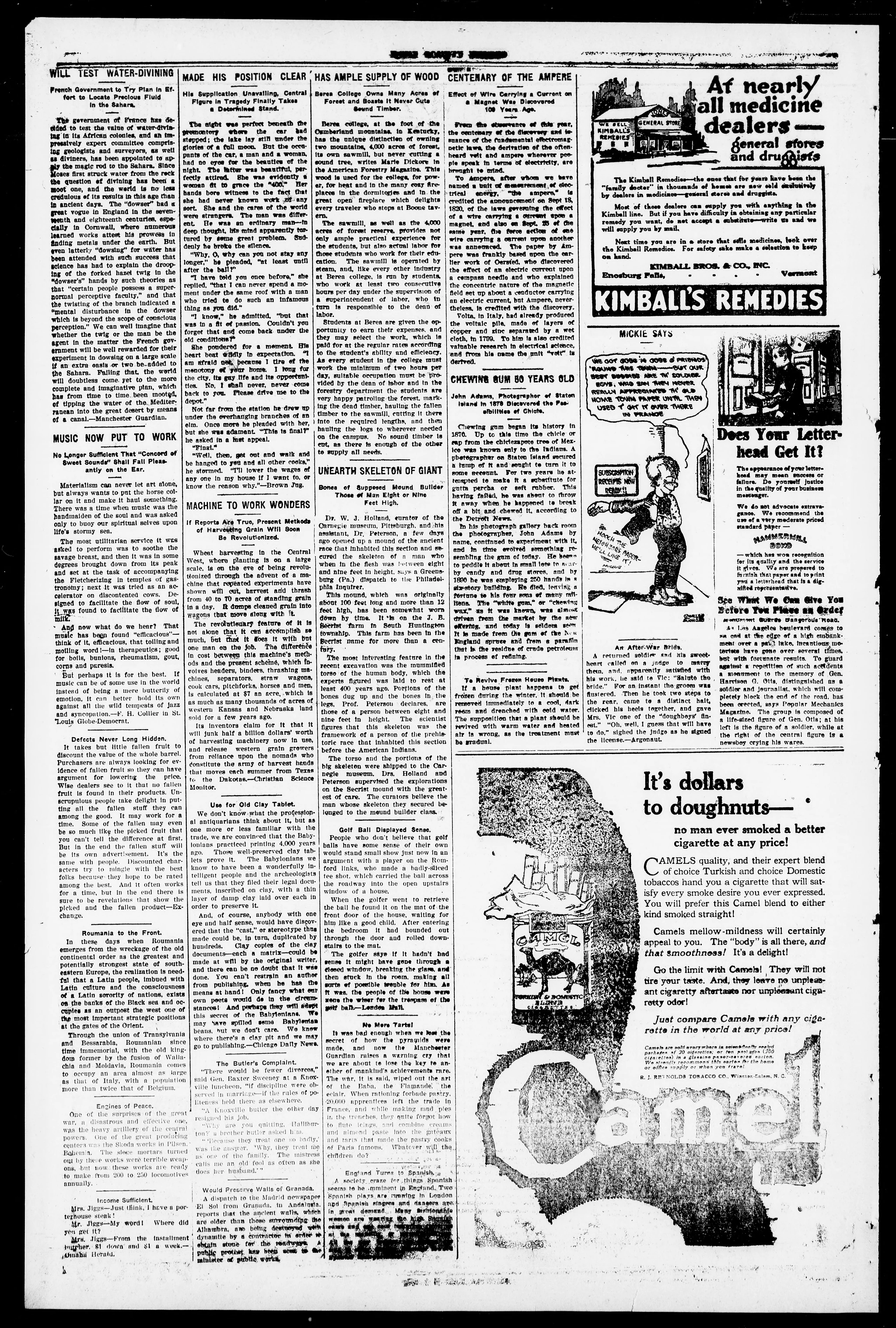 Image 8 of Essex County herald (Guildhall, Vt.), January 6, 1921