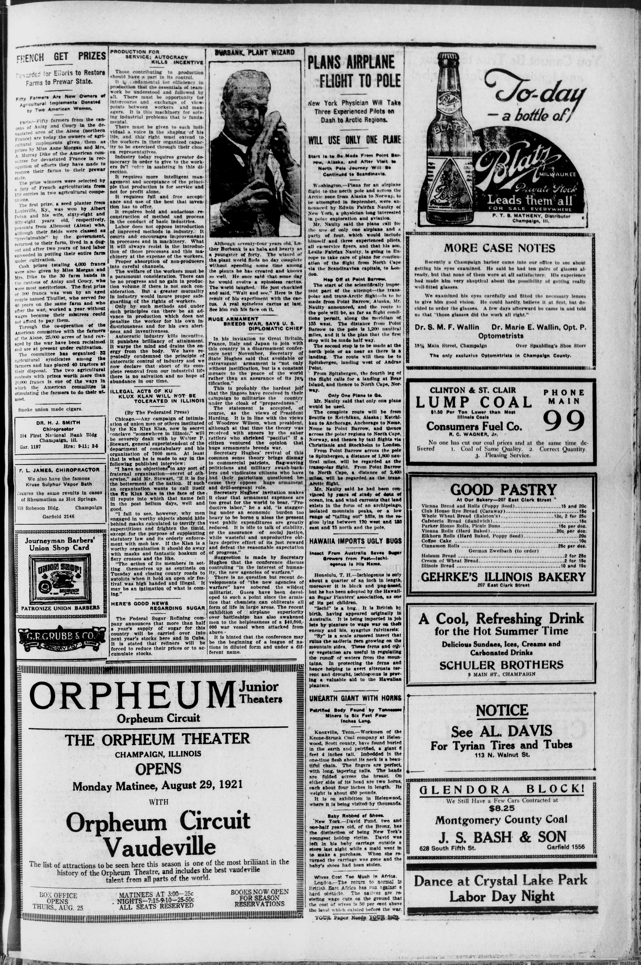 Image 5 of Twin city review (Champaign, Ill.), August 26, 1921