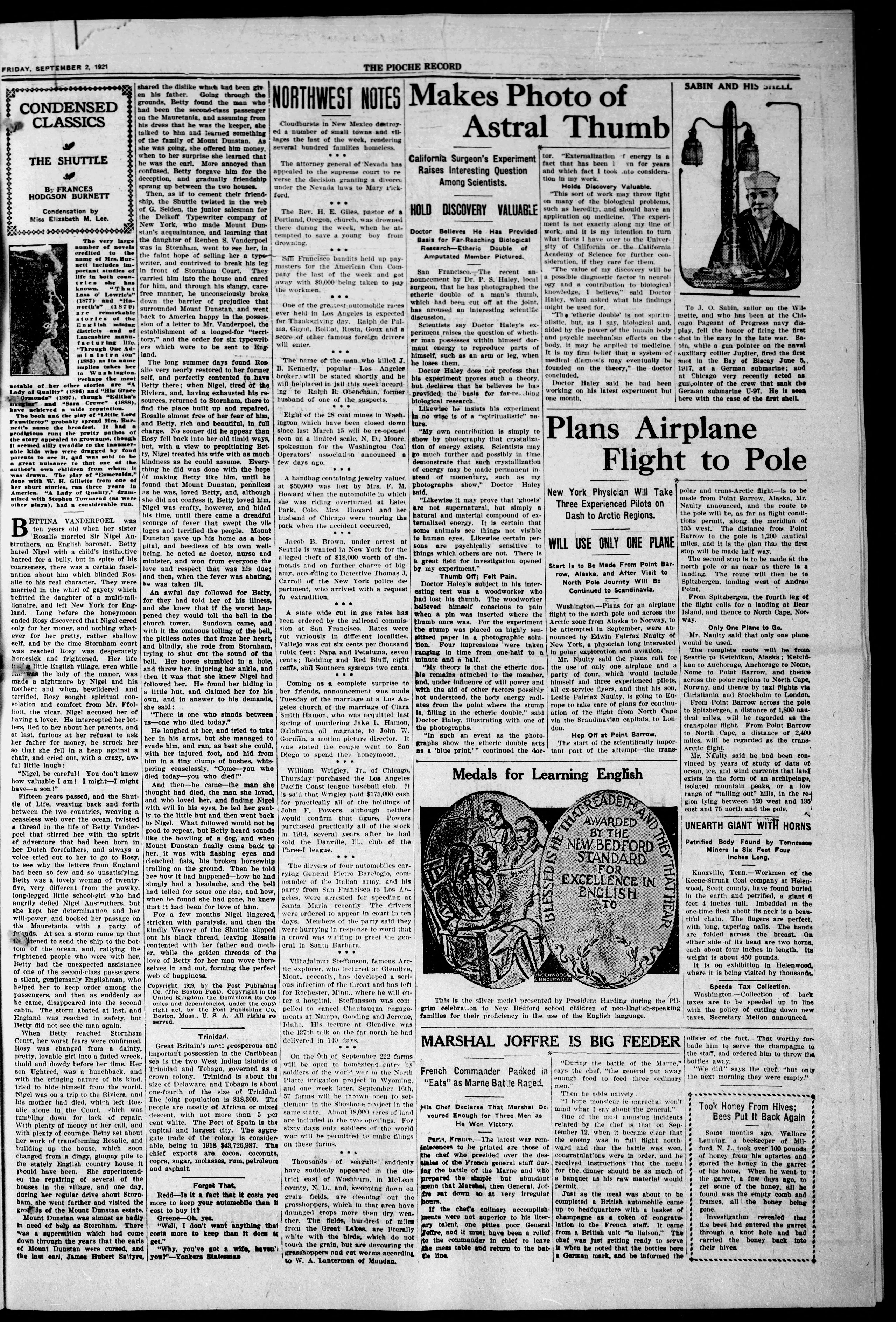 Image 7 of The Pioche record (Pioche, Nev.), September 2, 1921