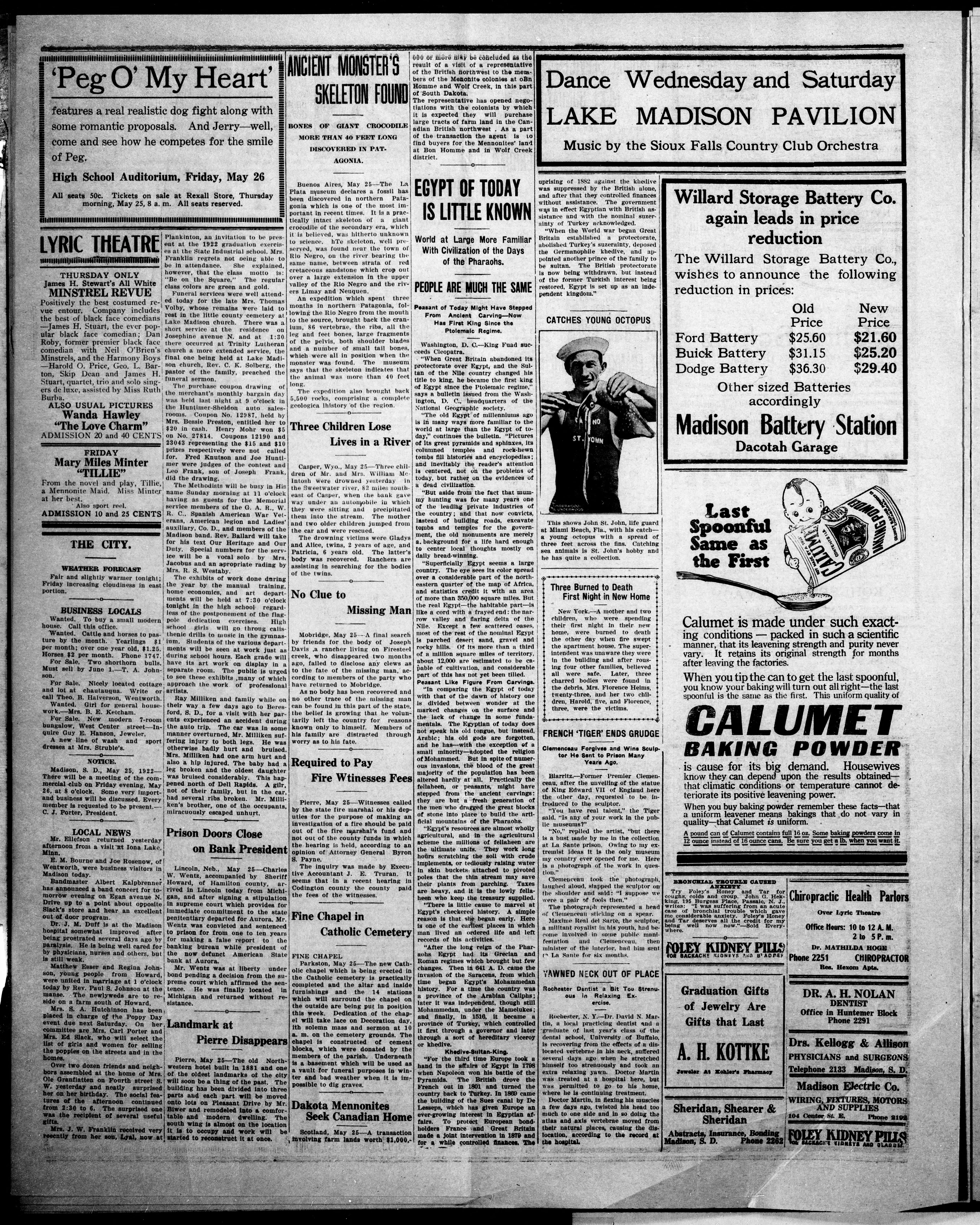 Image 4 of The Madison daily leader (Madison, S.D.), May 25, 1922
