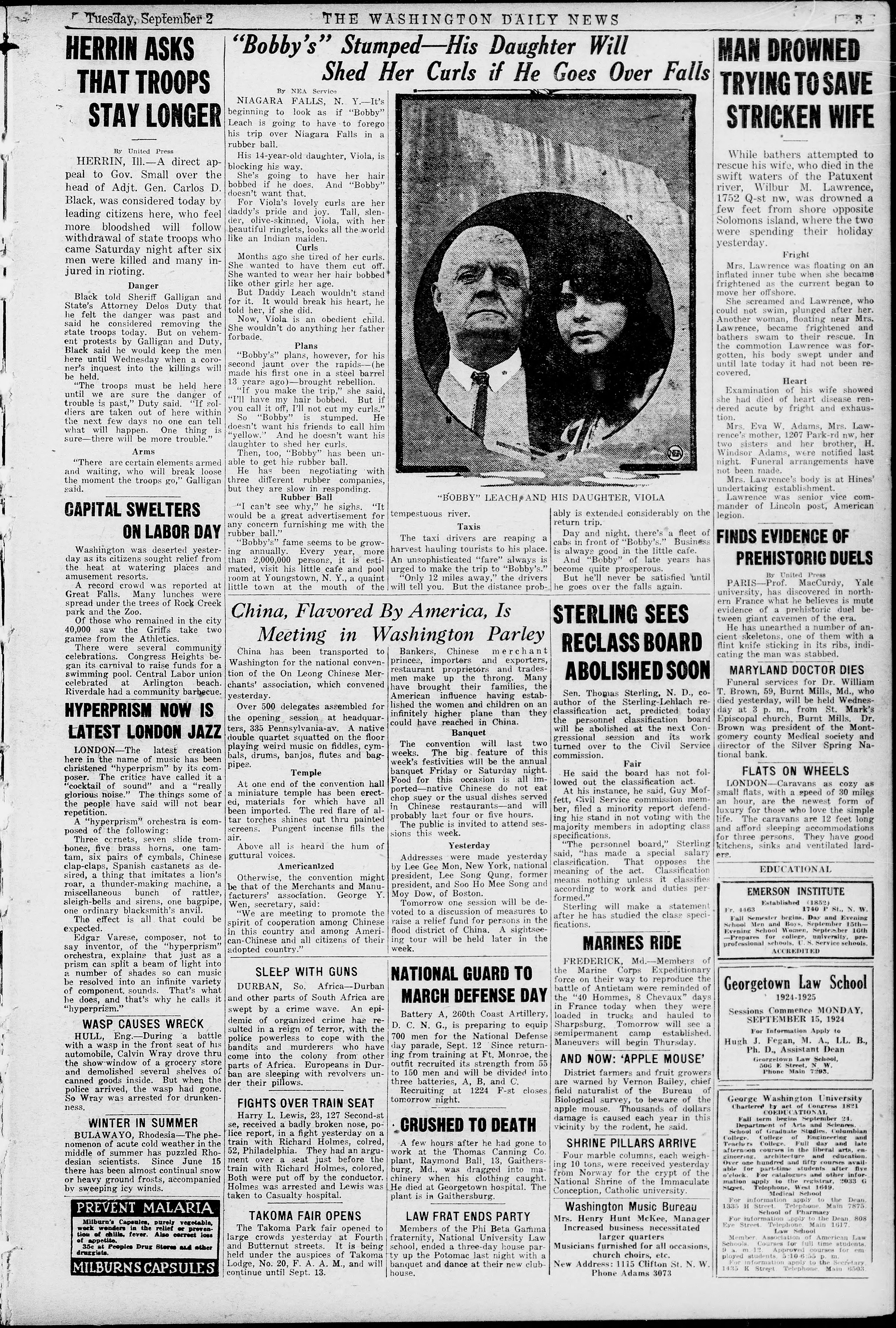 Image 3 of The Washington daily news (Washington, D.C.), September 2, 1924