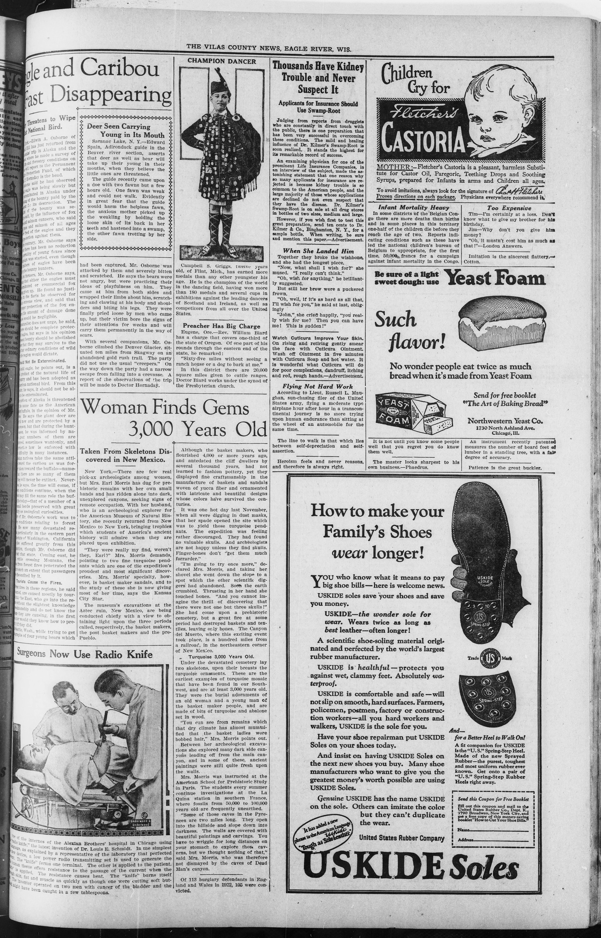 Image 3 of Vilas County news (Eagle River, Vilas County, Wis.), October 1, 1924