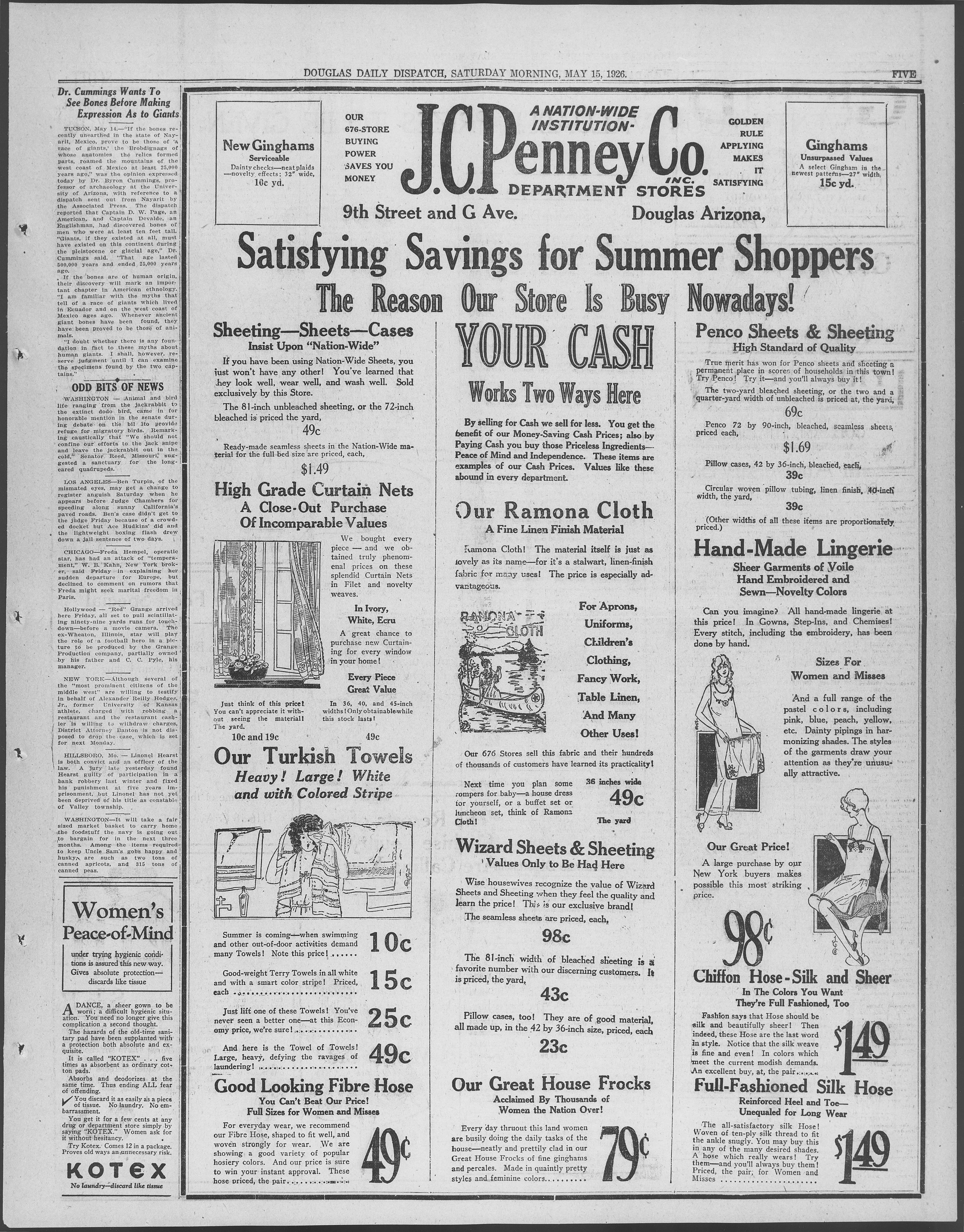 Image 5 of Douglas daily dispatch (Douglas, Ariz.), May 15, 1926