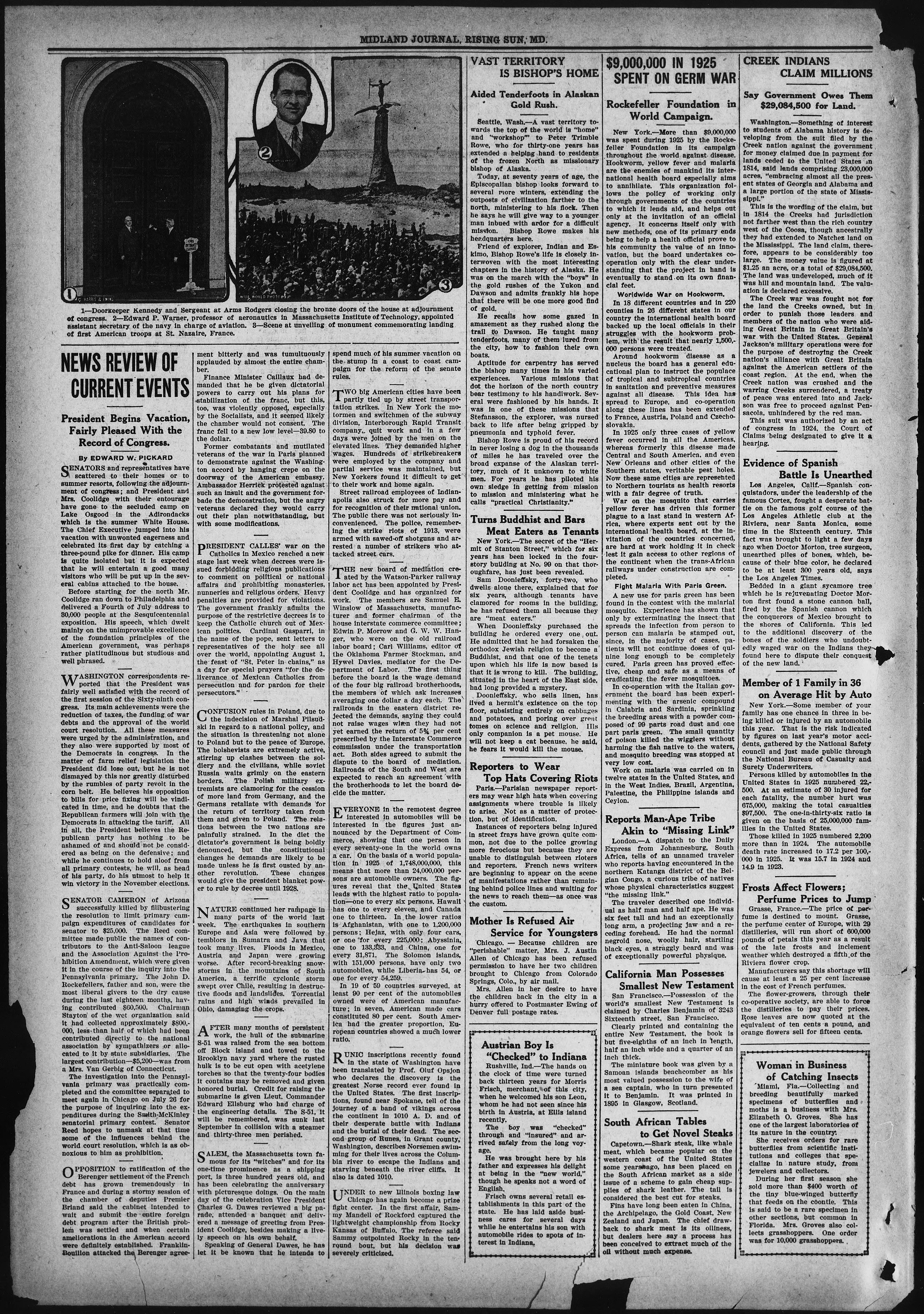 Image 2 of The midland journal (Rising Sun, Md.), July 16, 1926