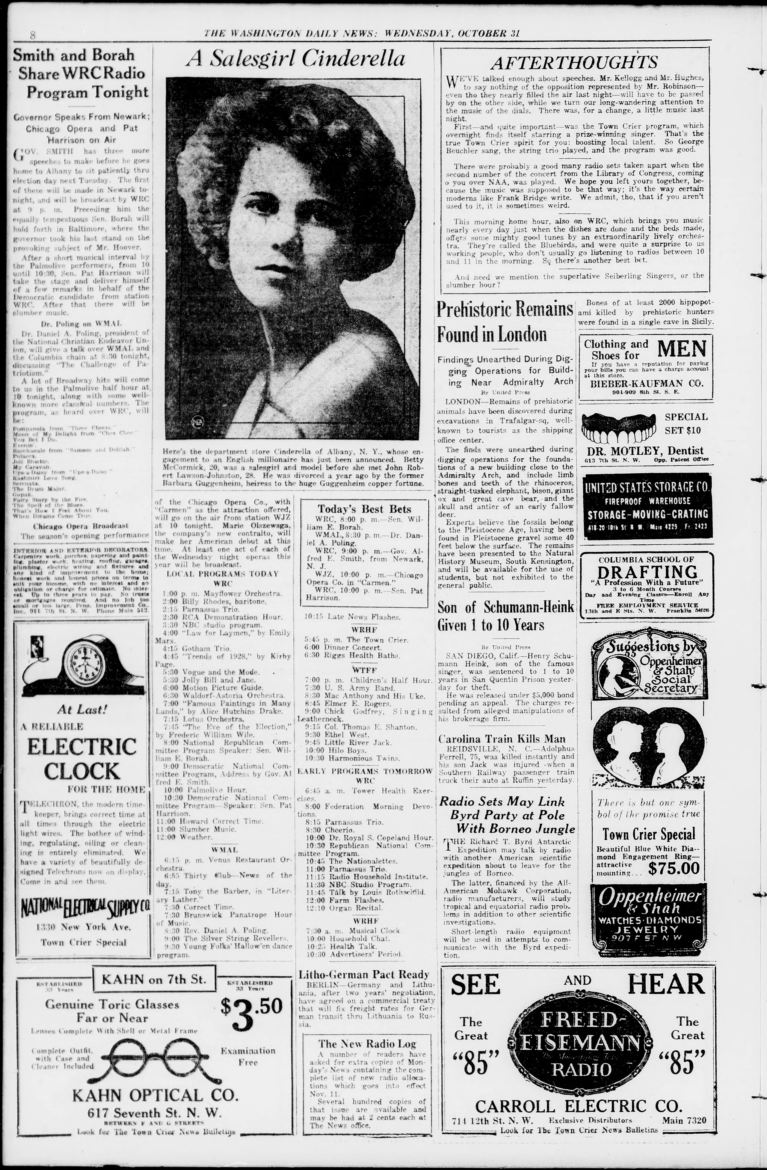 Image 8 of The Washington daily news (Washington, D.C.), October 31, 1928