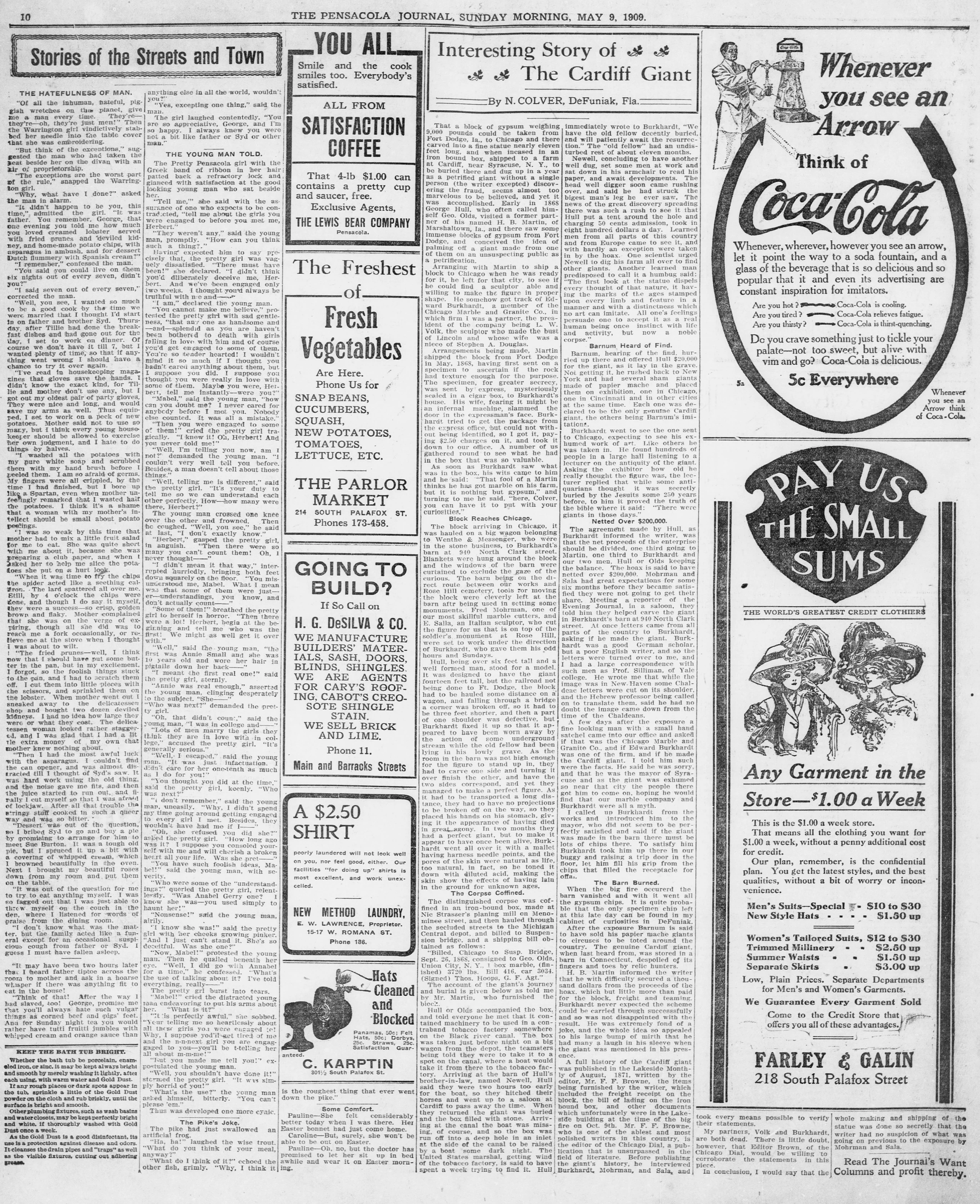 Image 10 of The Pensacola journal (Pensacola, Fla.), May 9, 1909, (Section 2)