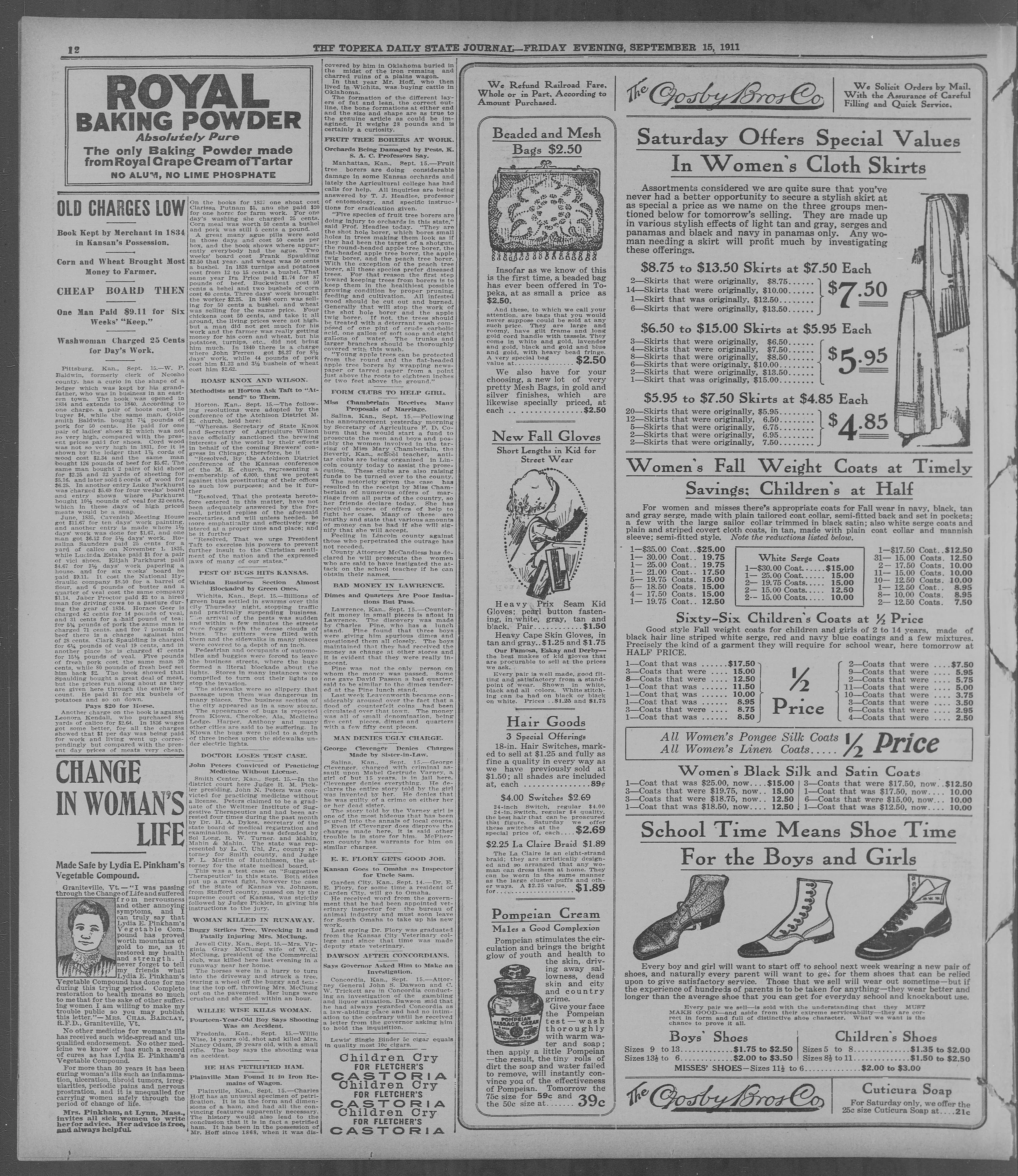 Image 12 of The Topeka state journal (Topeka, Kansas), September 15, 1911, (LAST EDITION)
