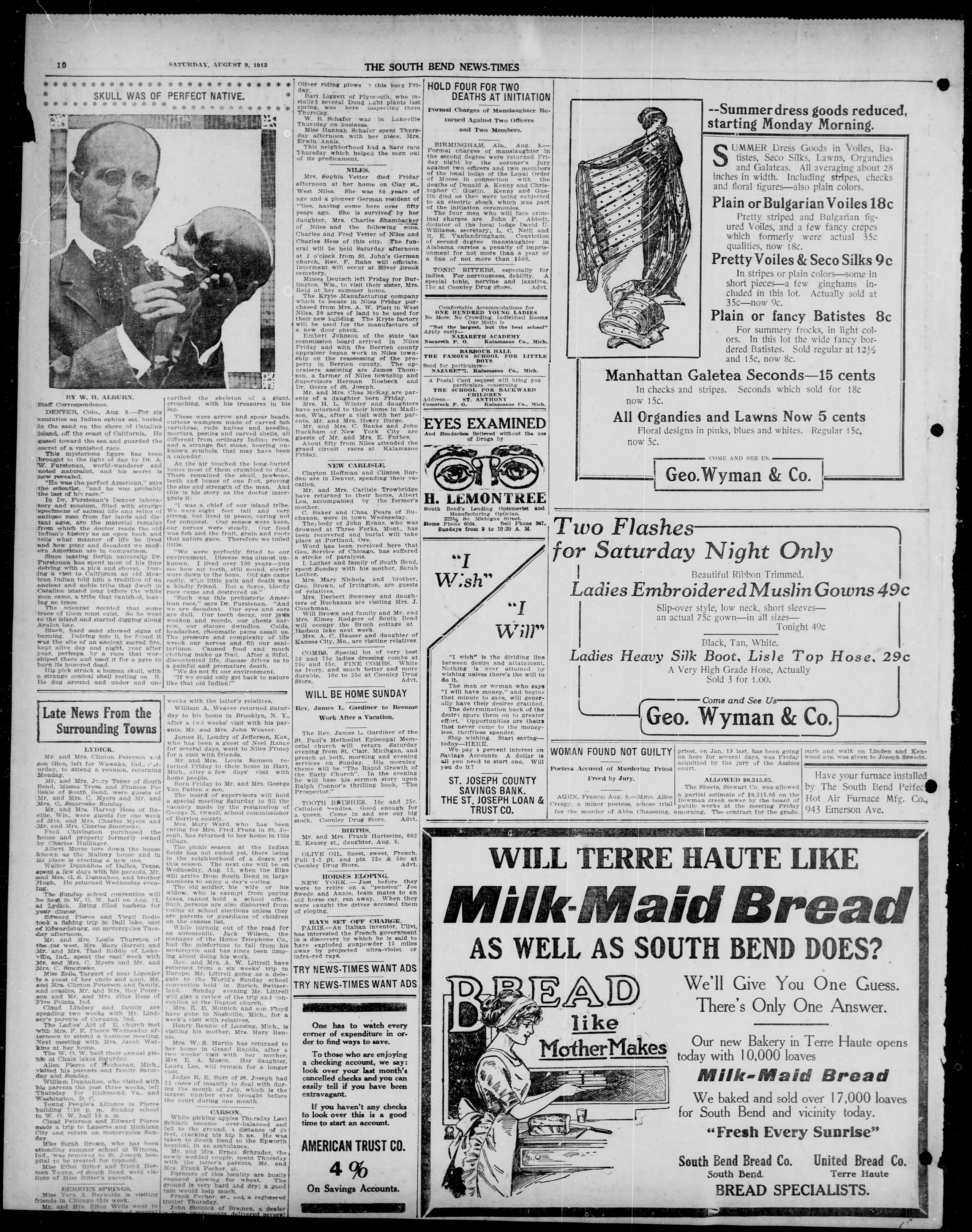 Image 10 of South Bend news-times (South Bend, Ind.), August 9, 1913, (AFTERNOON Edition)