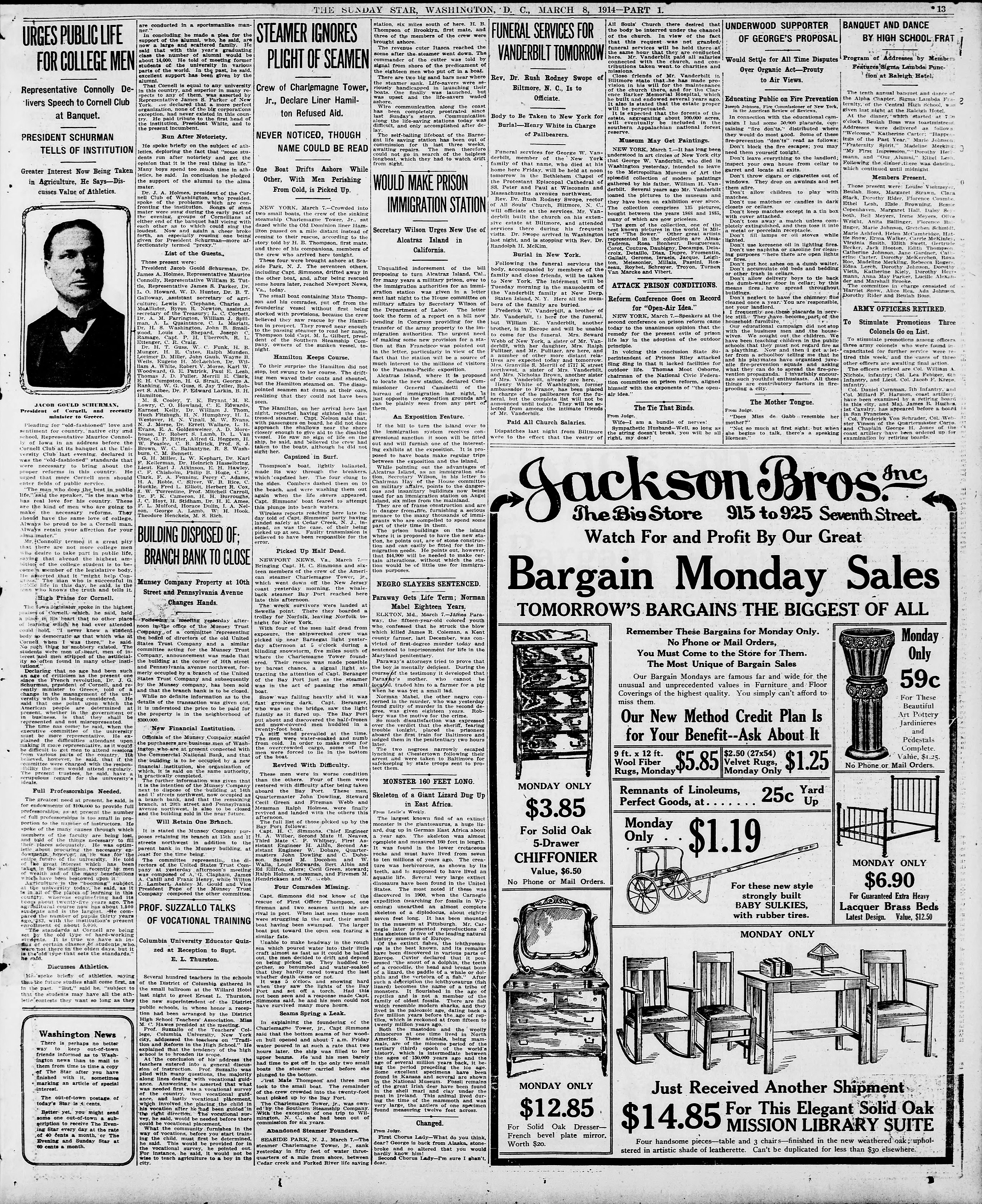 Image 13 of Evening star (Washington, D.C.), March 8, 1914