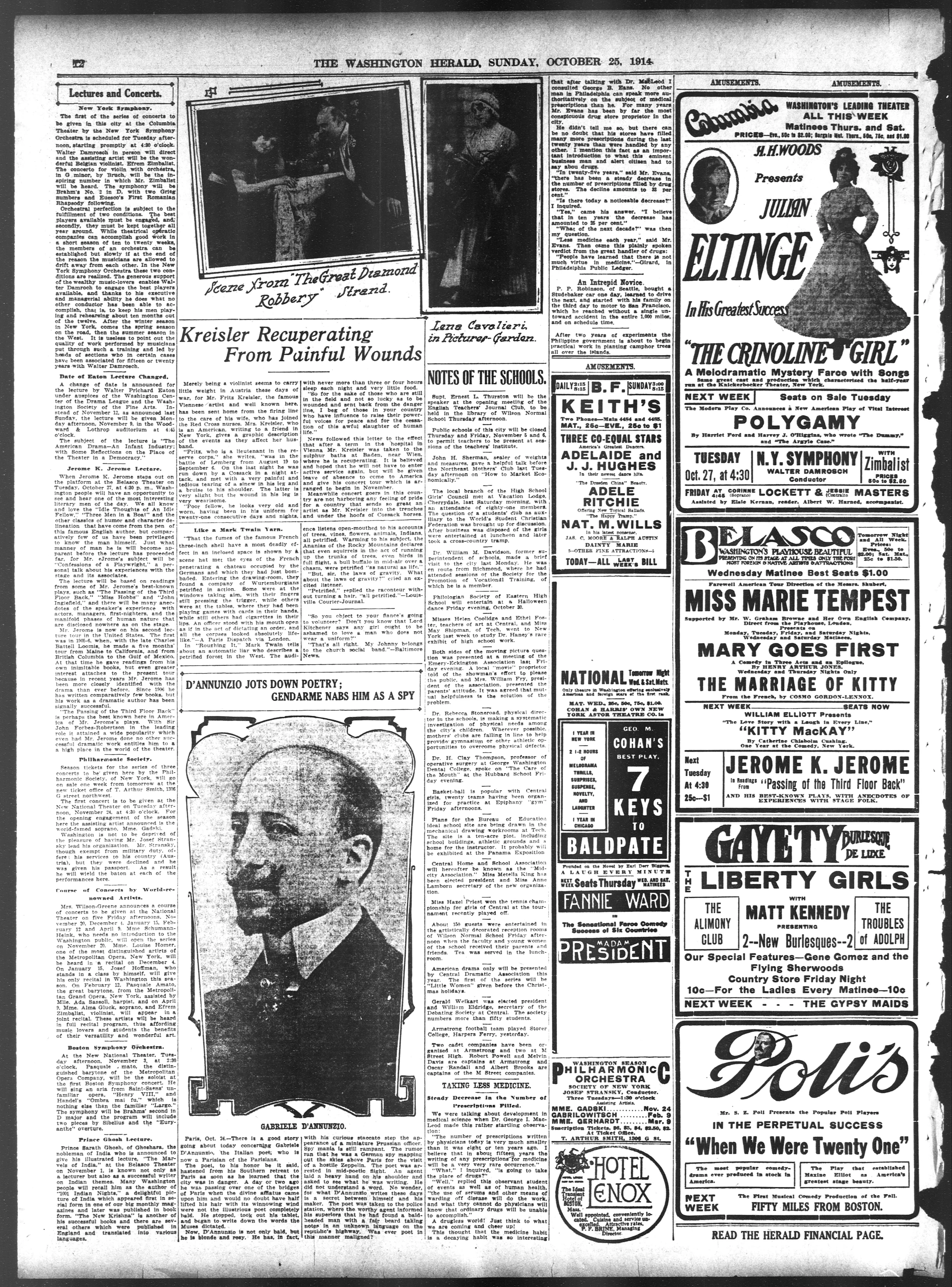 Image 40 of The Washington herald (Washington, D.C.), October 25, 1914, (Society Section)