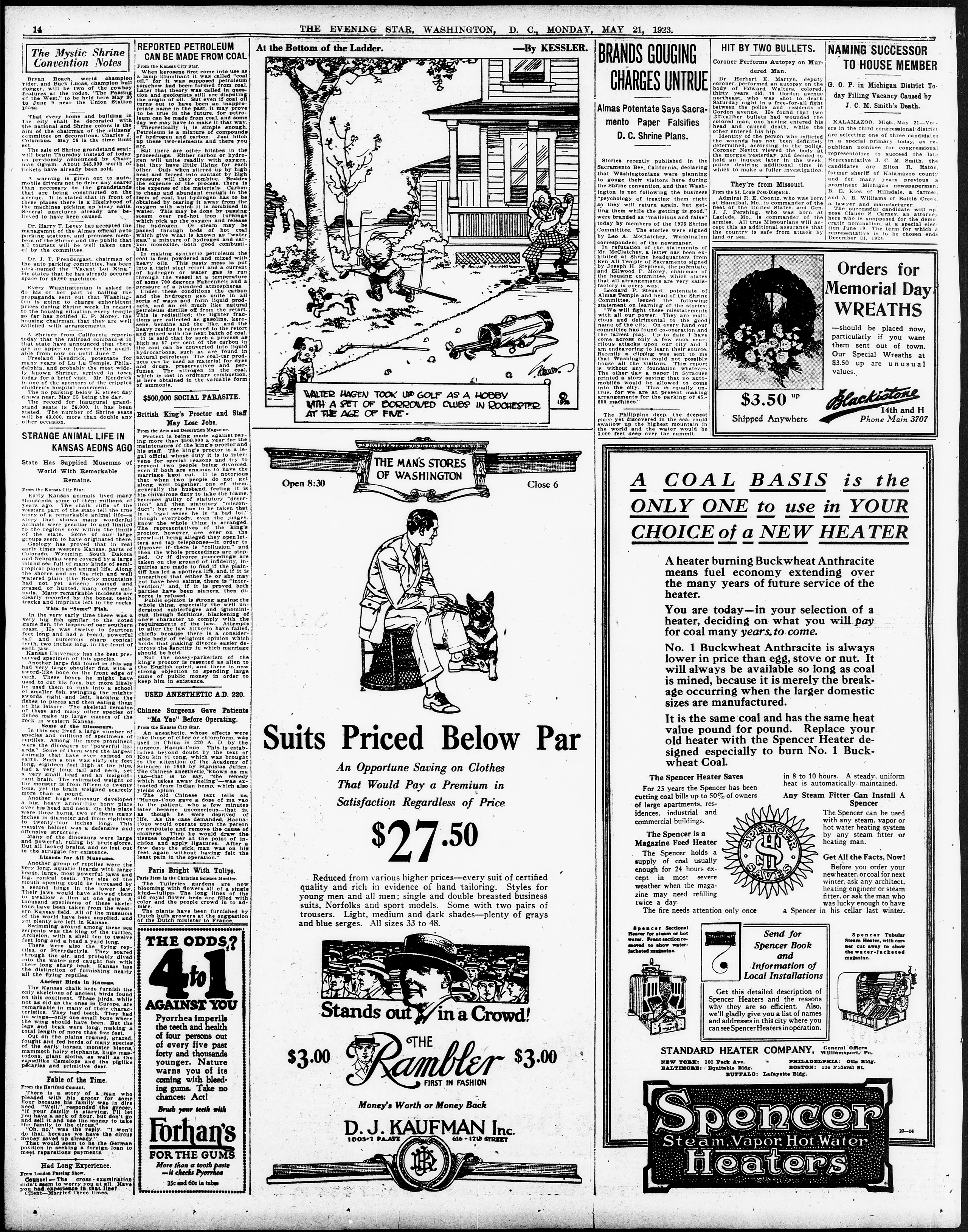 Image 14 of Evening star (Washington, D.C.), May 21, 1923