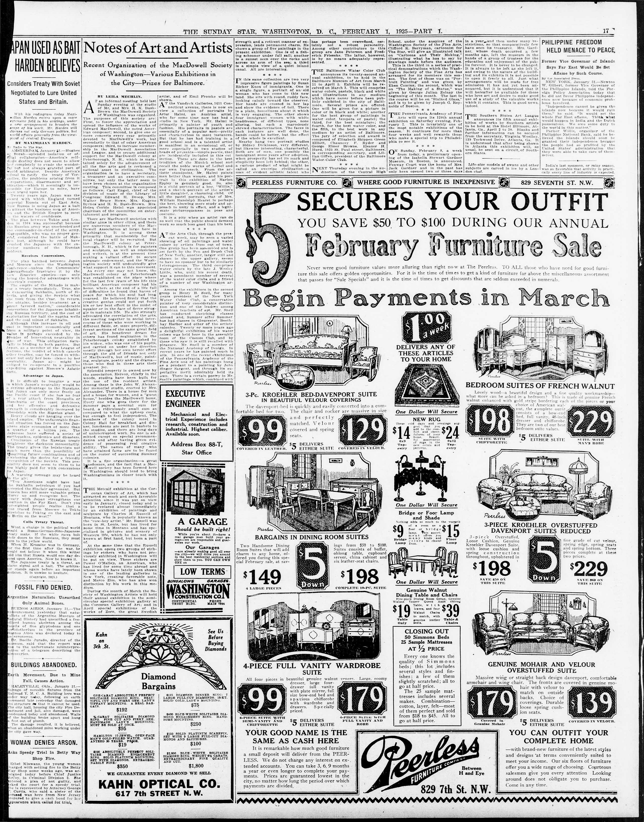 Image 17 of Evening star (Washington, D.C.), February 1, 1925