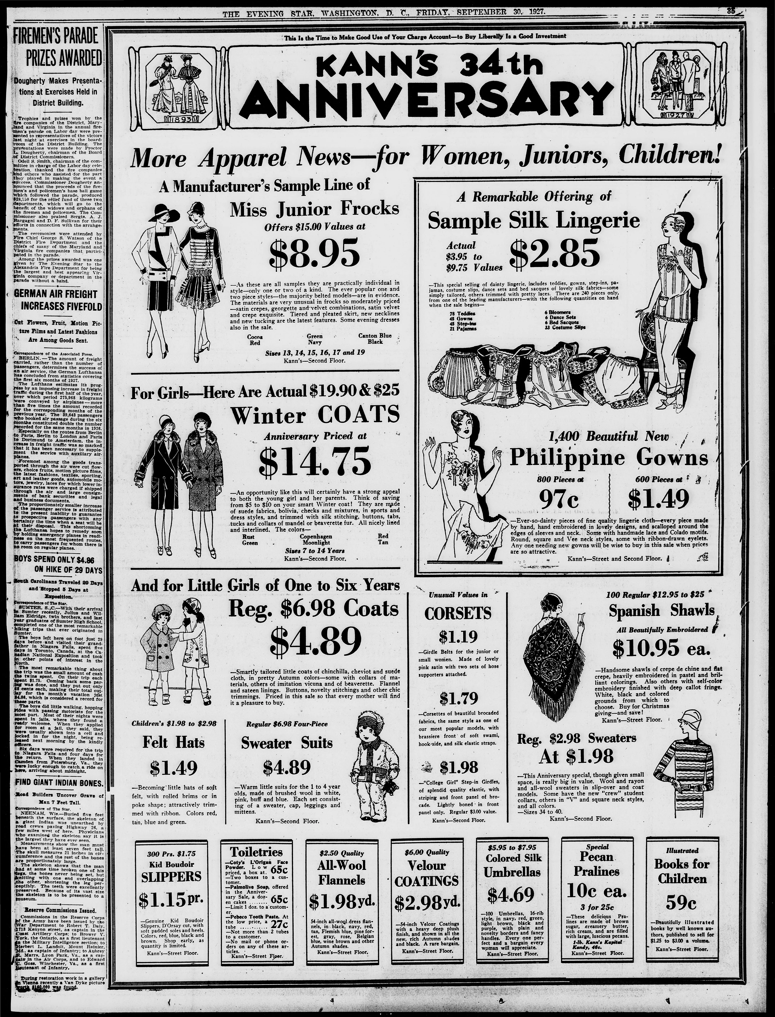 Image 35 of Evening star (Washington, D.C.), September 30, 1927