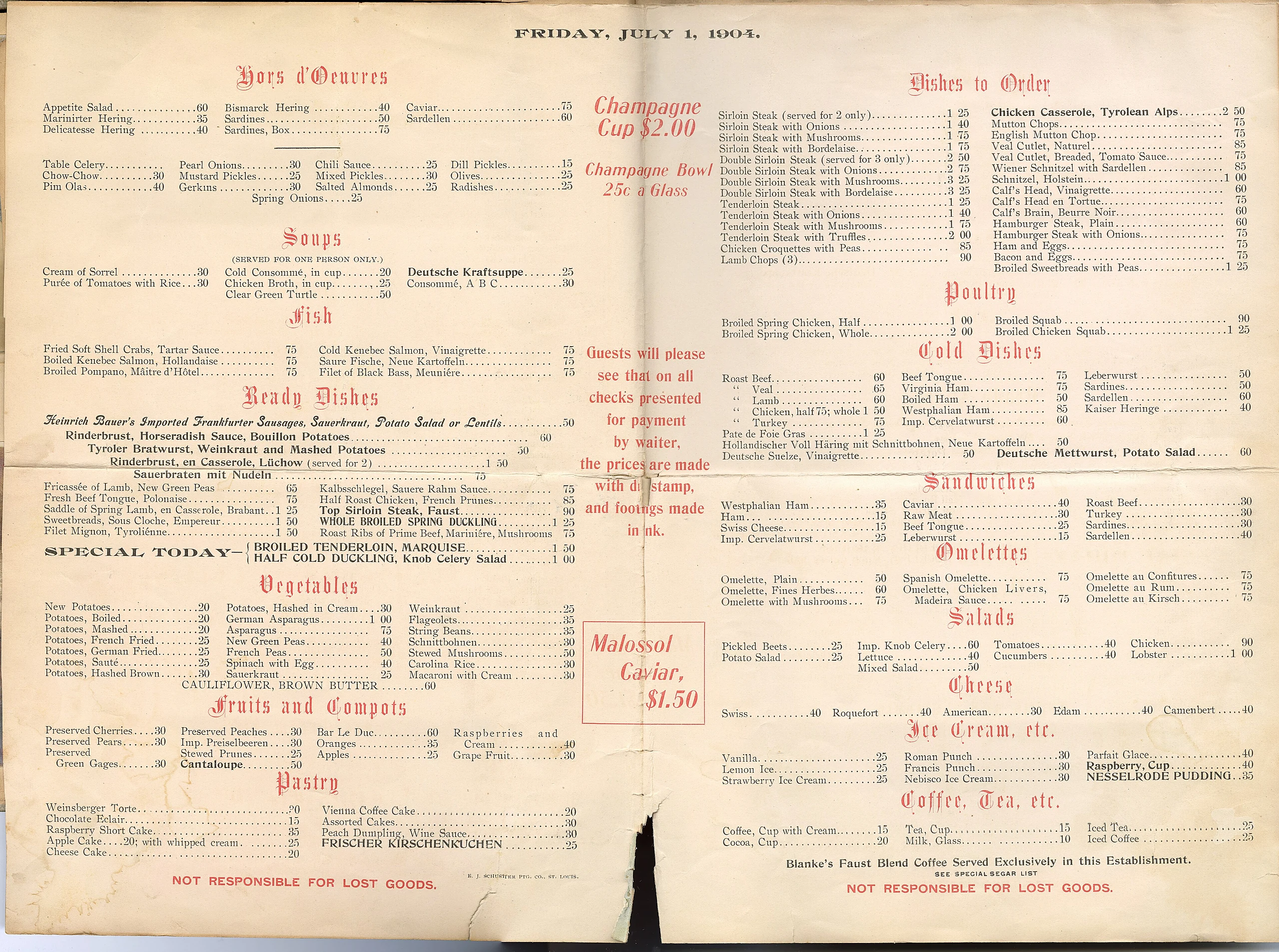 Brandenburger family World's Fair scrapbook, page 15, 1904 - DPLA - 47fb94d8d67b53b0494504bd1bbf8aa3 (page 2)