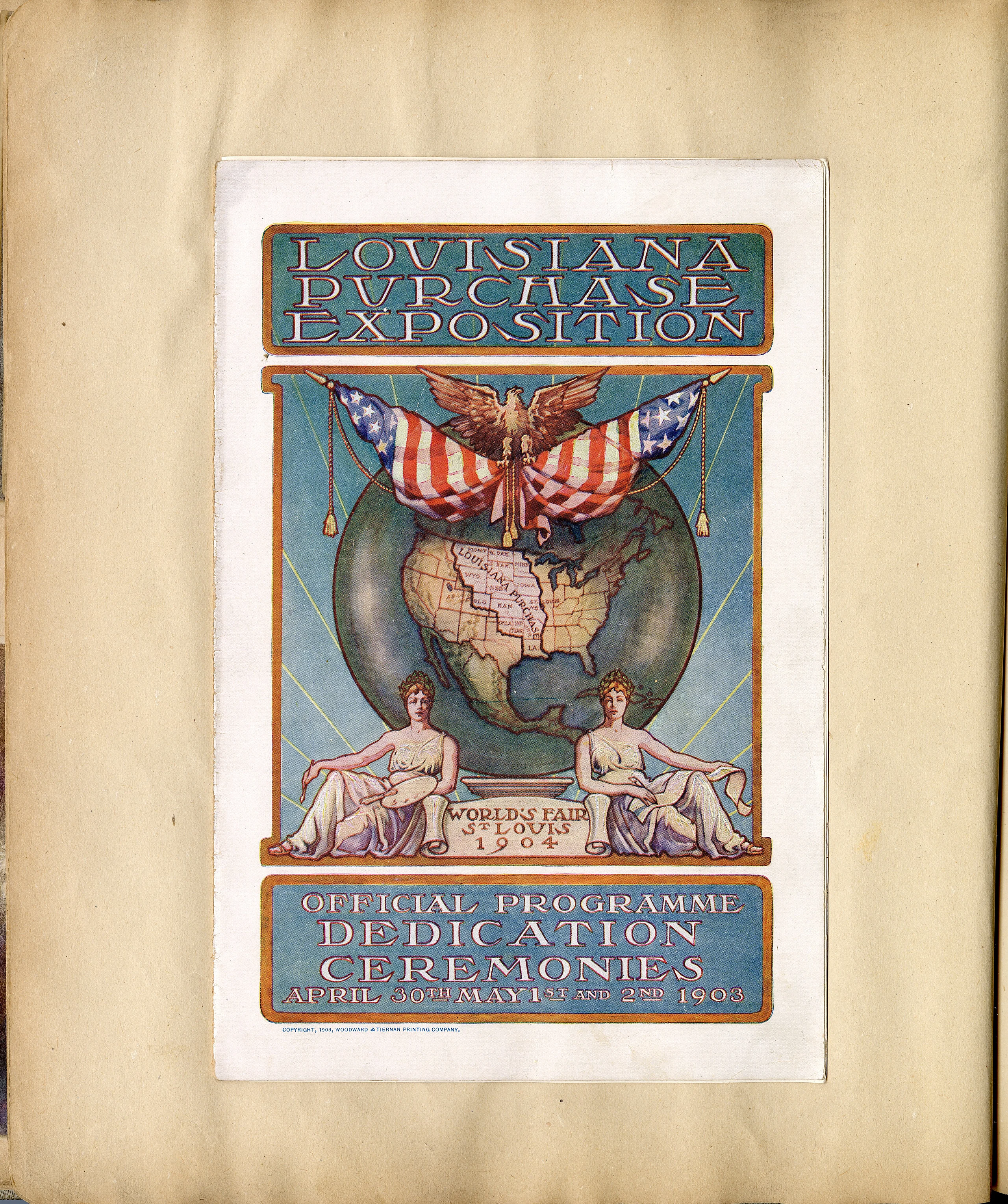 Brandenburger family World's Fair scrapbook, page 16, 1904 - DPLA - da0ea953dcc1435c6f4708d0e2f9b134 (page 1)