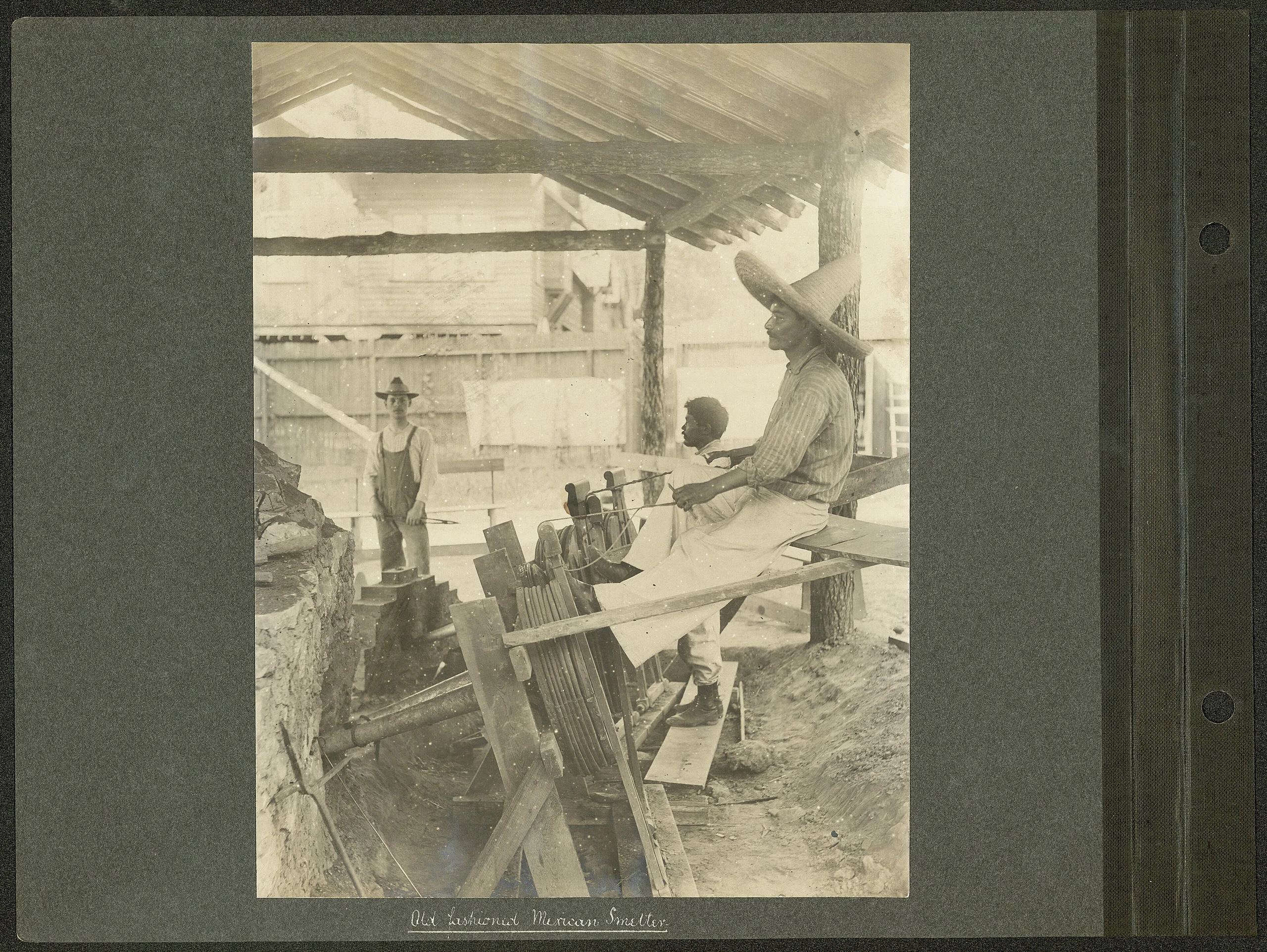 "Old Fashioned Mexican Smelter" (1904 World's Fair)