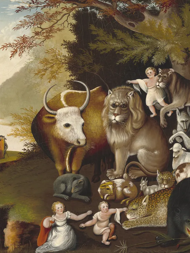 The Peaceable Kingdom, Edward Hicks, c. 1834