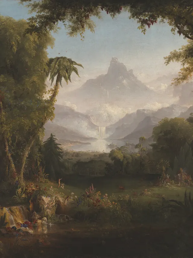 The Garden of Eden, Thomas Cole, 1828