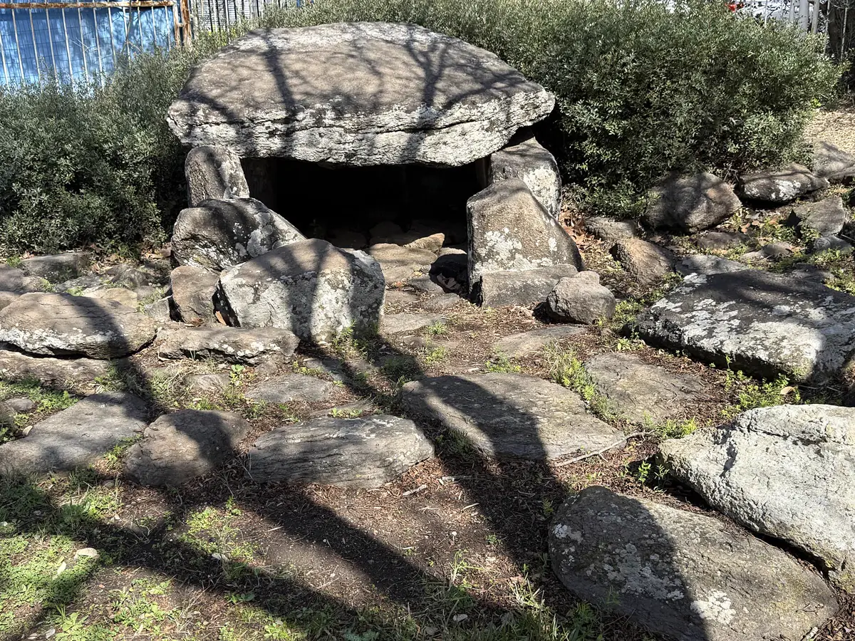 A basalt dolmen from the Golan Heights