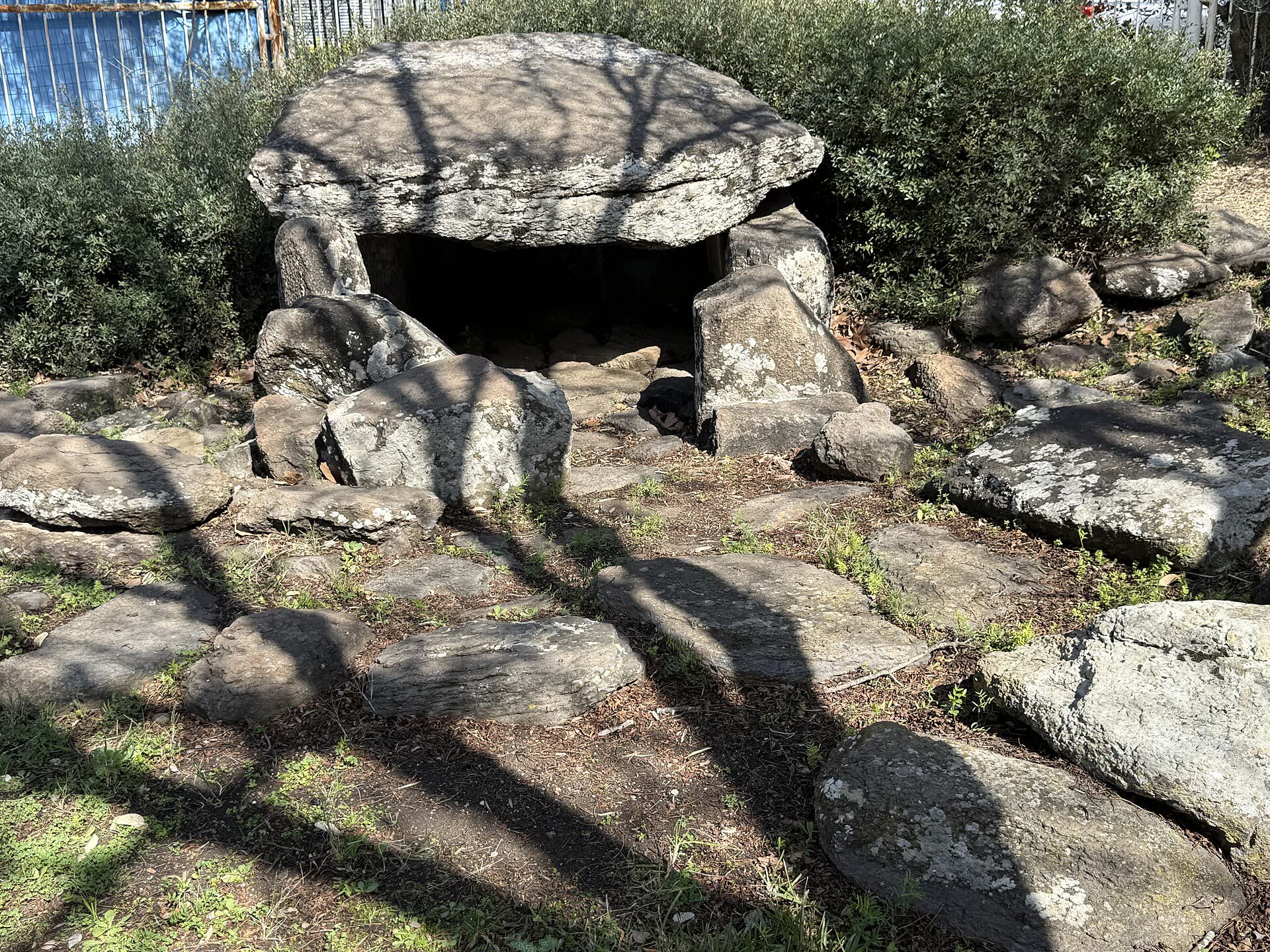 A basalt dolmen from the Golan Heights