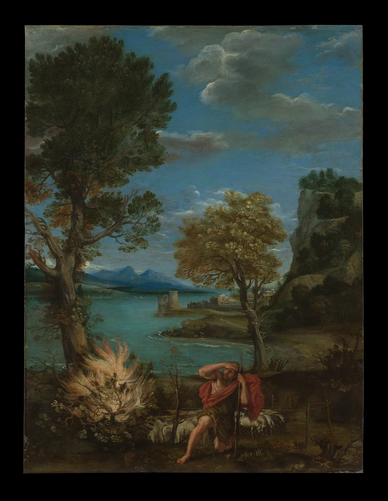 Landscape with Moses and the Burning Bush