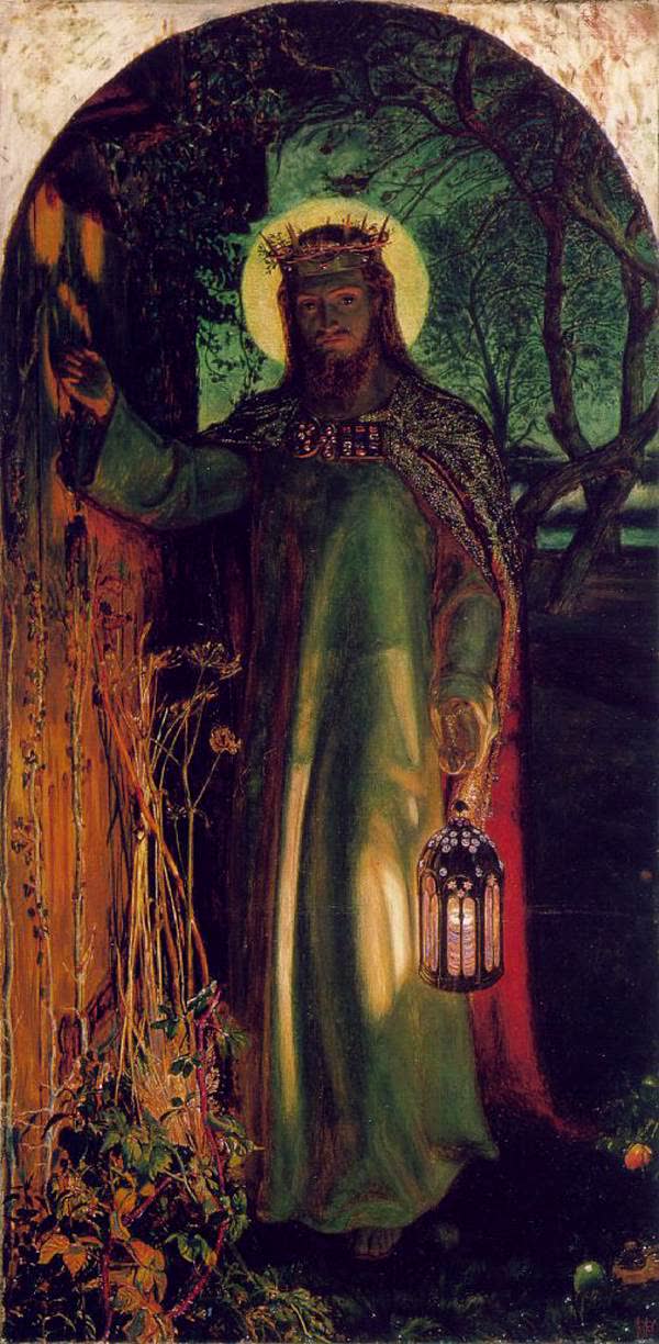 The Light of the World — Christ knocking at a long-shut door